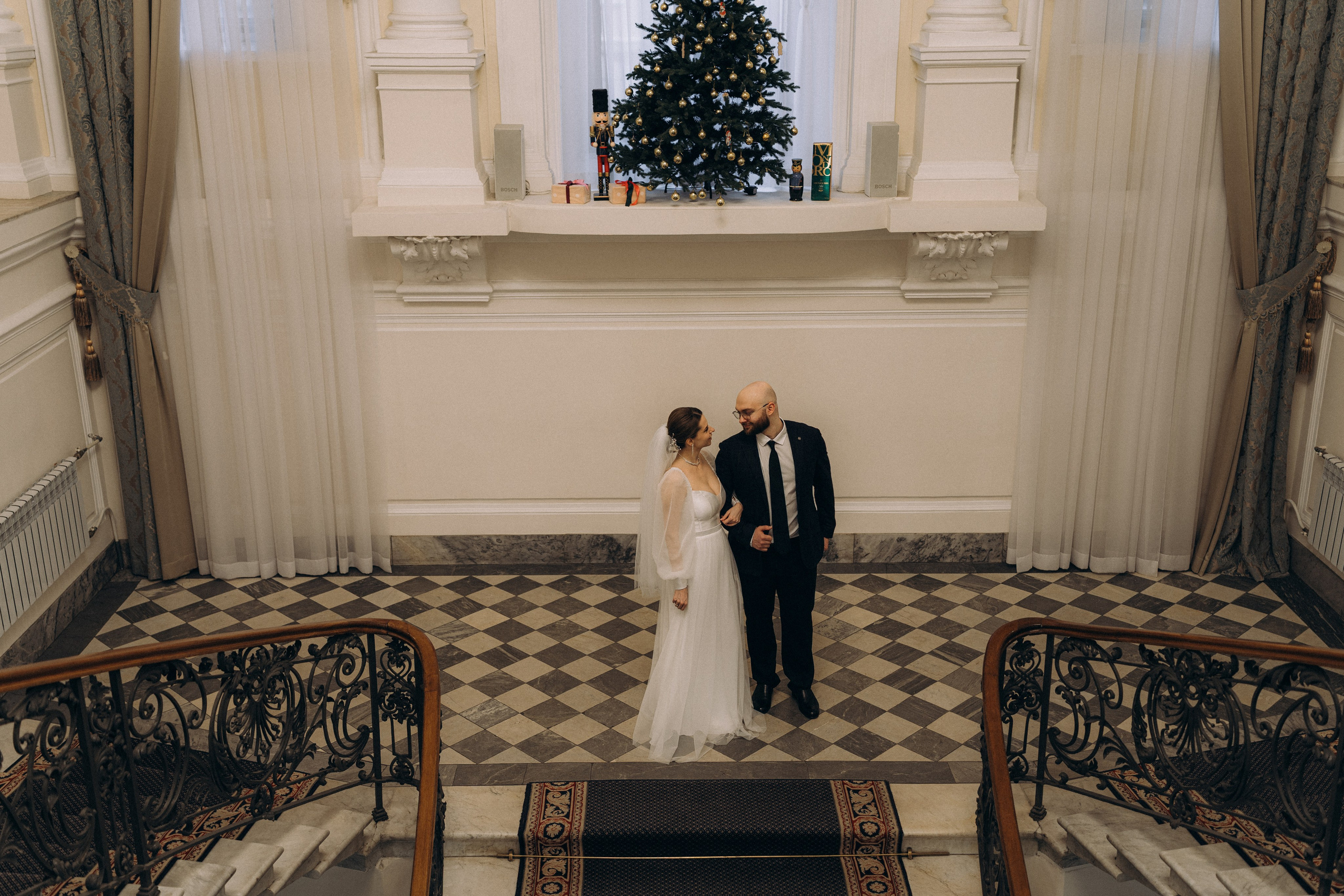 СВАДЕБНАЯ СЬЕМКА ВО ВТОРОМ ДВОРЦЕ (ДЕКАБРЬ) ТАКЖЕ СЬЕМКА В СТУДИИ НА ЧЕРНЫШЕВСКОЙ. Профессиональный фотограф, Санкт-Петербург — Виктория Богомолова