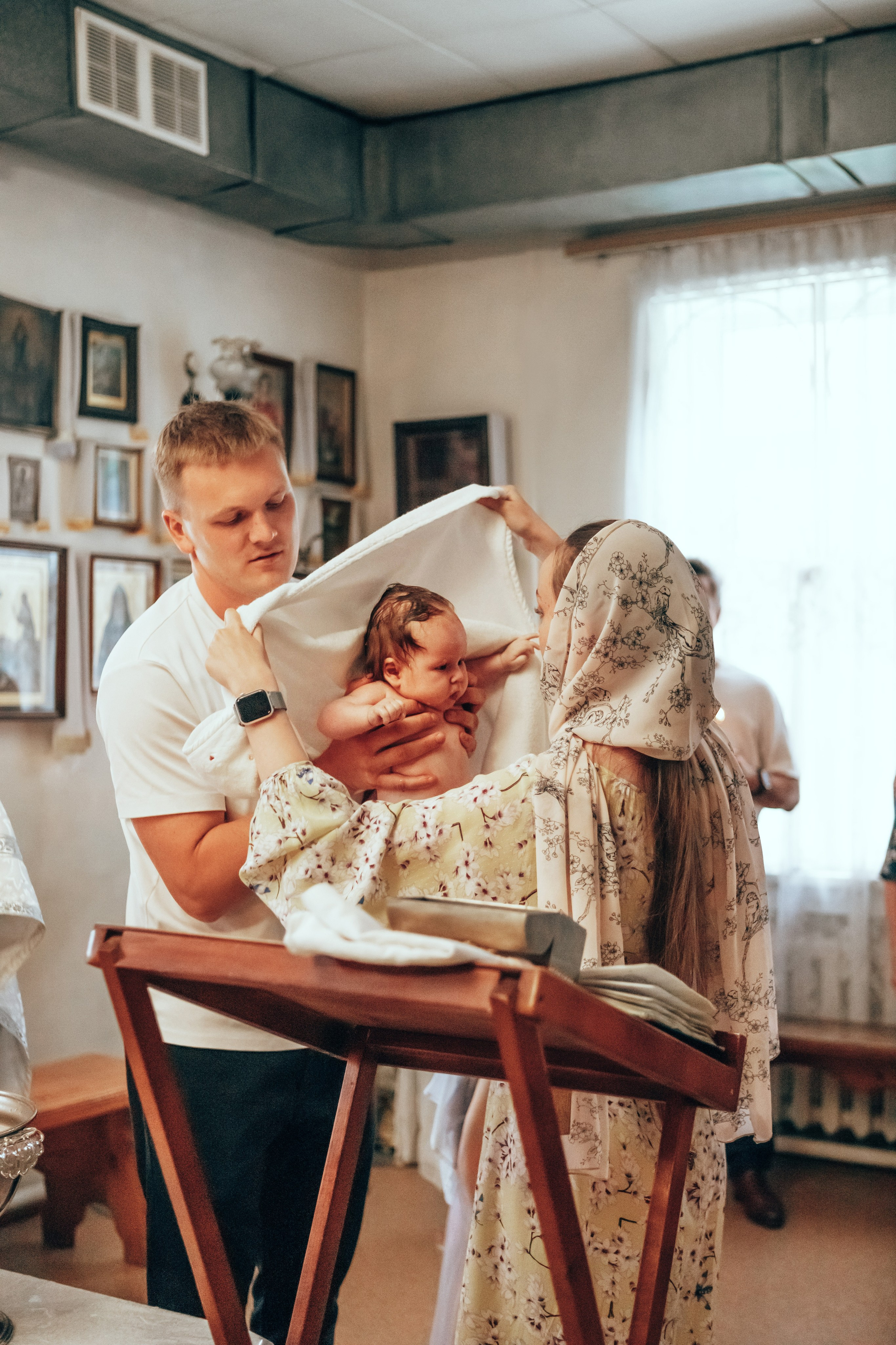 Крестины Софии. Семейный и детский фотограф в г. Новосибирске Макеева Анастасия