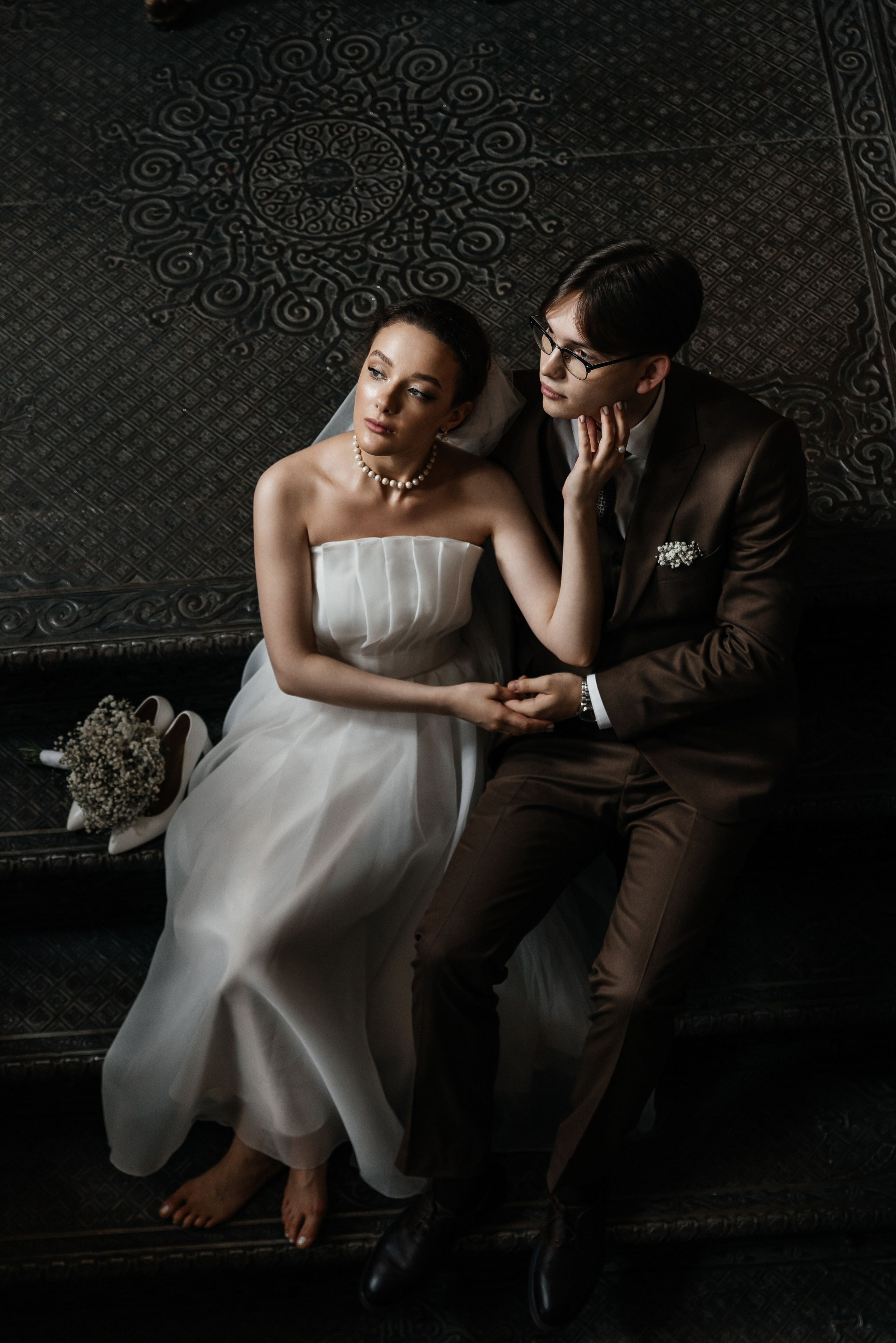 Вероника и Юрий|Савеловский|Библиотека им. Пушкина. Фотограф Москва Шептаев Артём