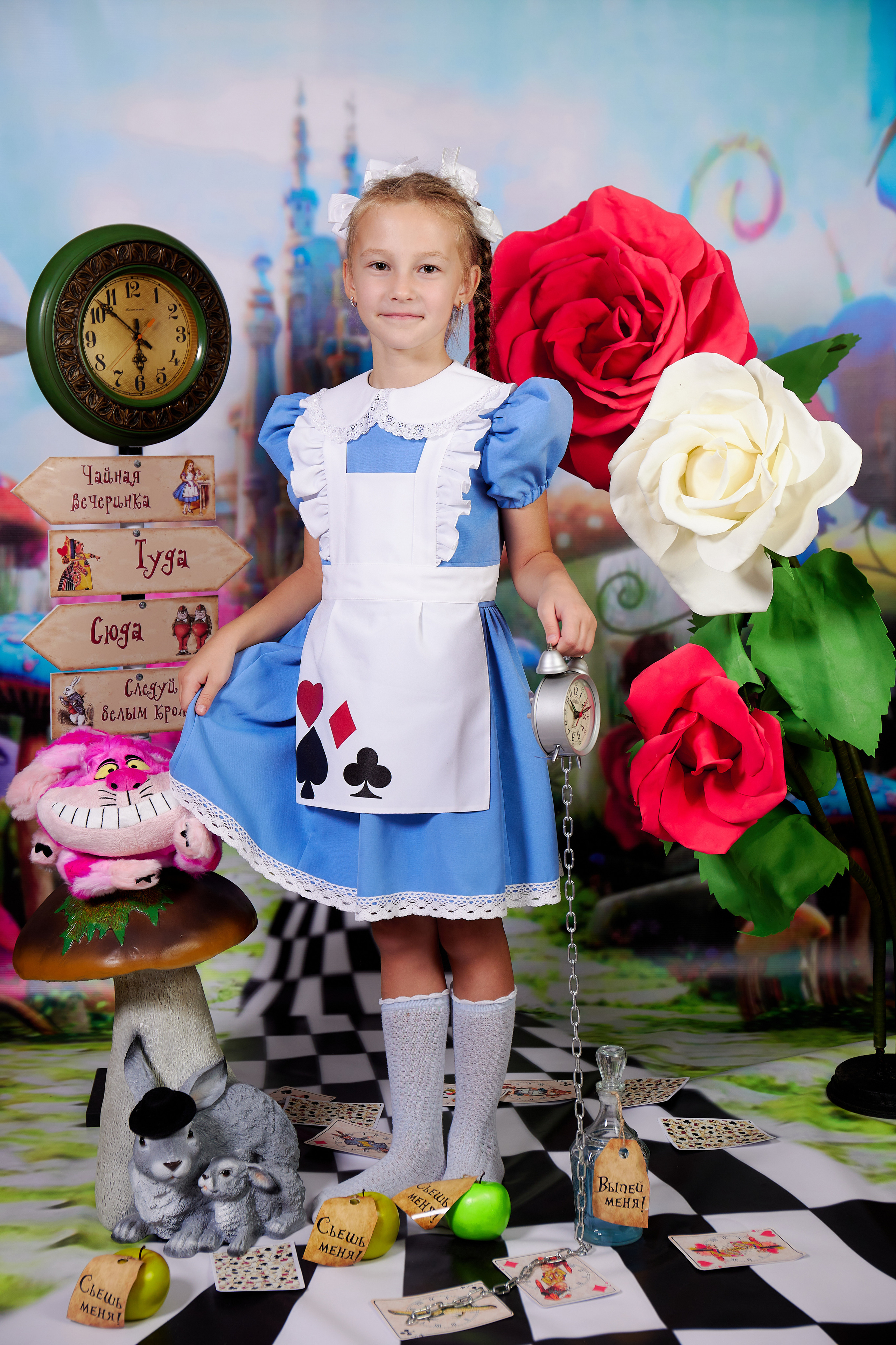 Костюмированная фотосессия в стиле «АЛИСА В СТРАНЕ ЧУДЕС». Свадебный и семейный фотограф в Томске Константин Янучковский