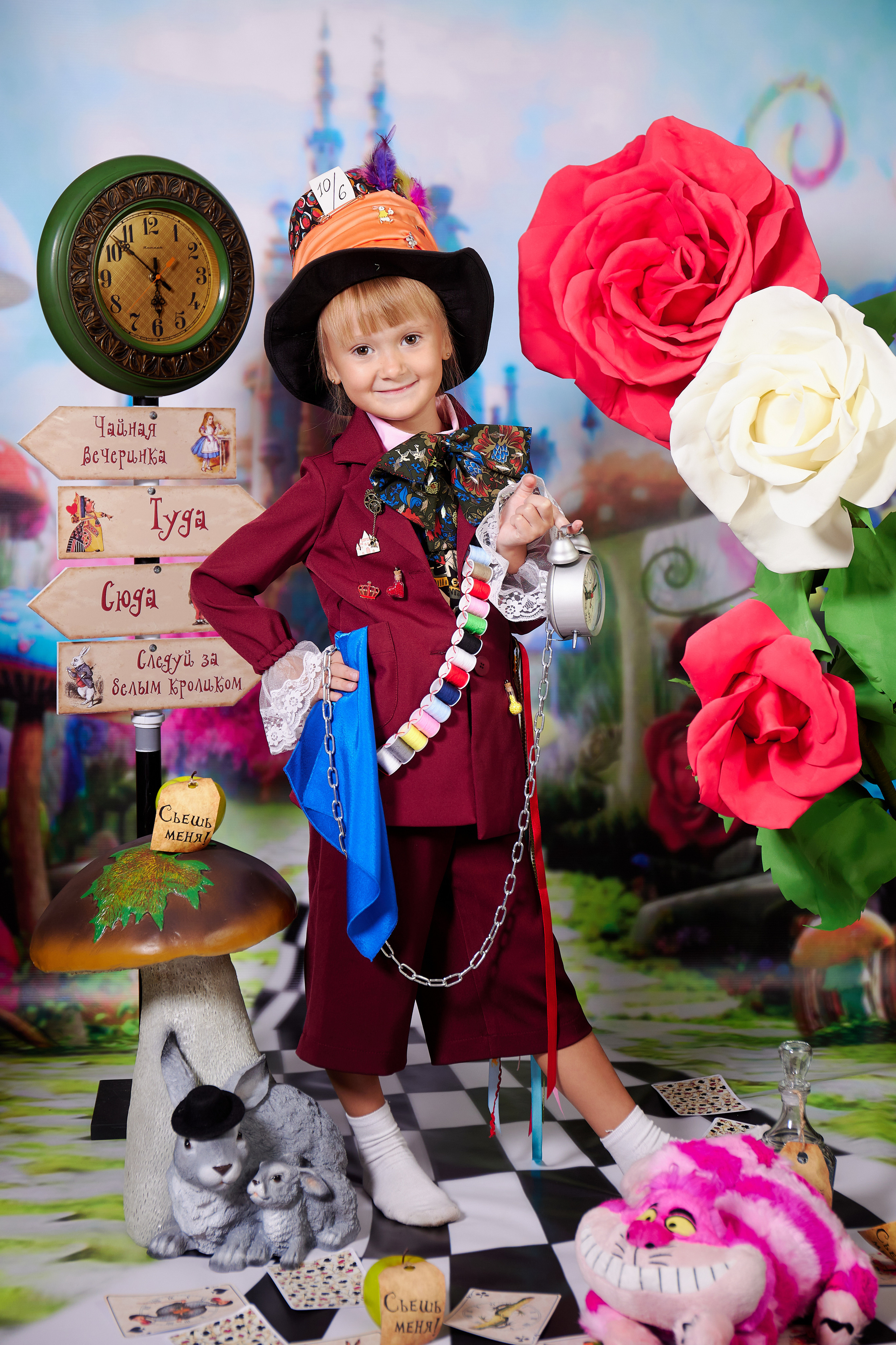 Костюмированная фотосессия в стиле «АЛИСА В СТРАНЕ ЧУДЕС». Свадебный и семейный фотограф в Томске Константин Янучковский