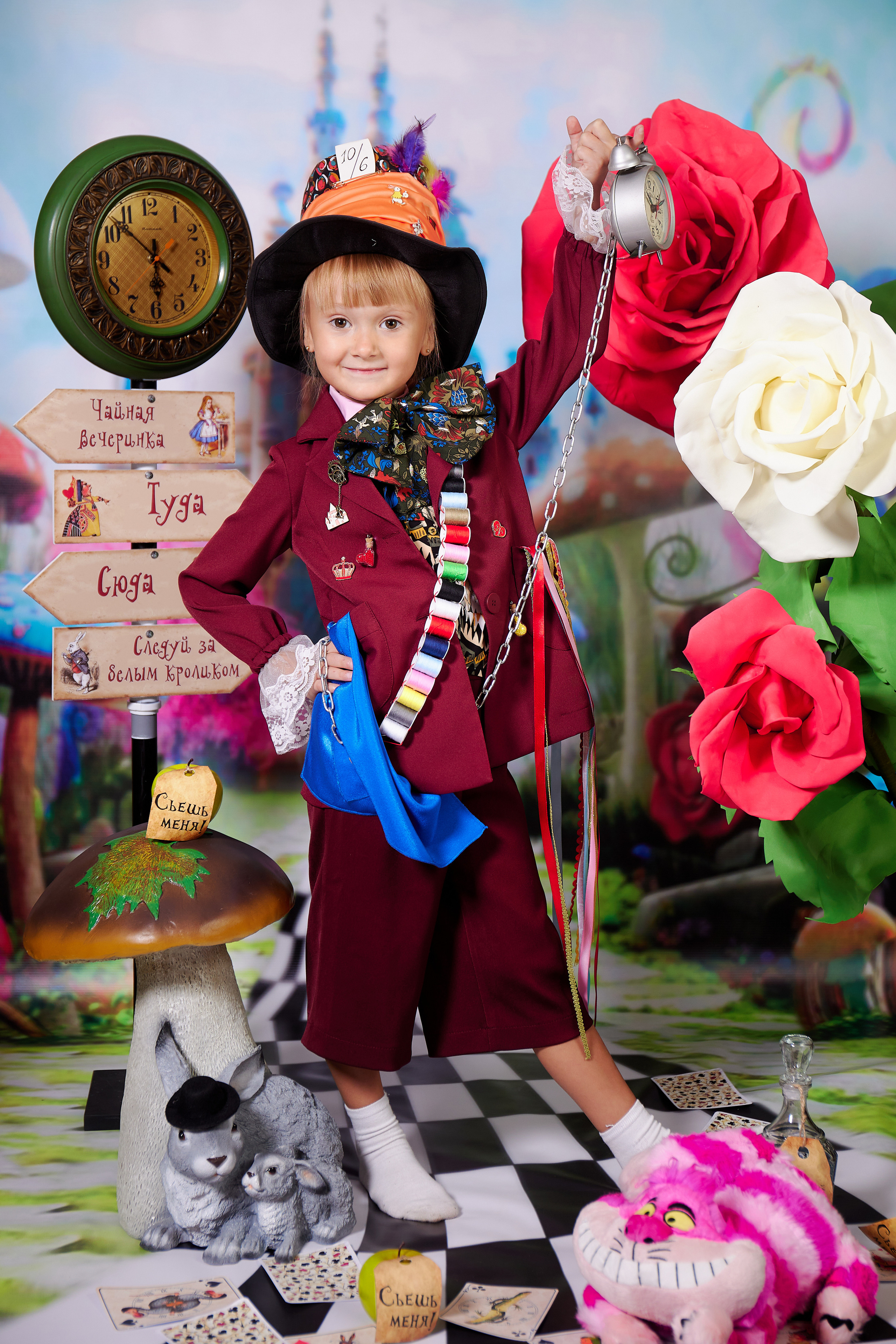 Костюмированная фотосессия в стиле «АЛИСА В СТРАНЕ ЧУДЕС». Свадебный и семейный фотограф в Томске Константин Янучковский
