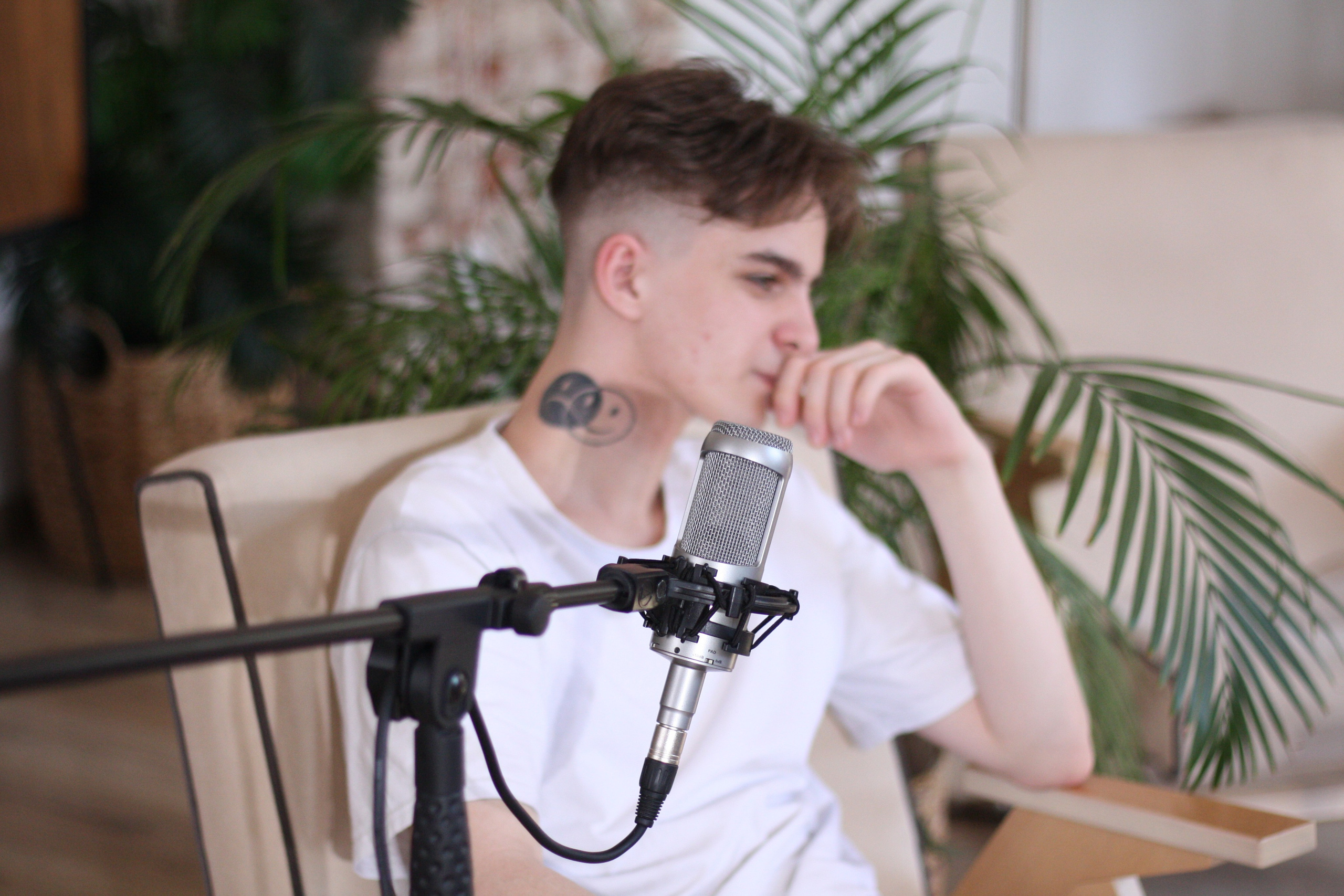 Репортаж музыкального подкаста «Карточный домик». Портретные и творческие съемки Санкт-Петребург