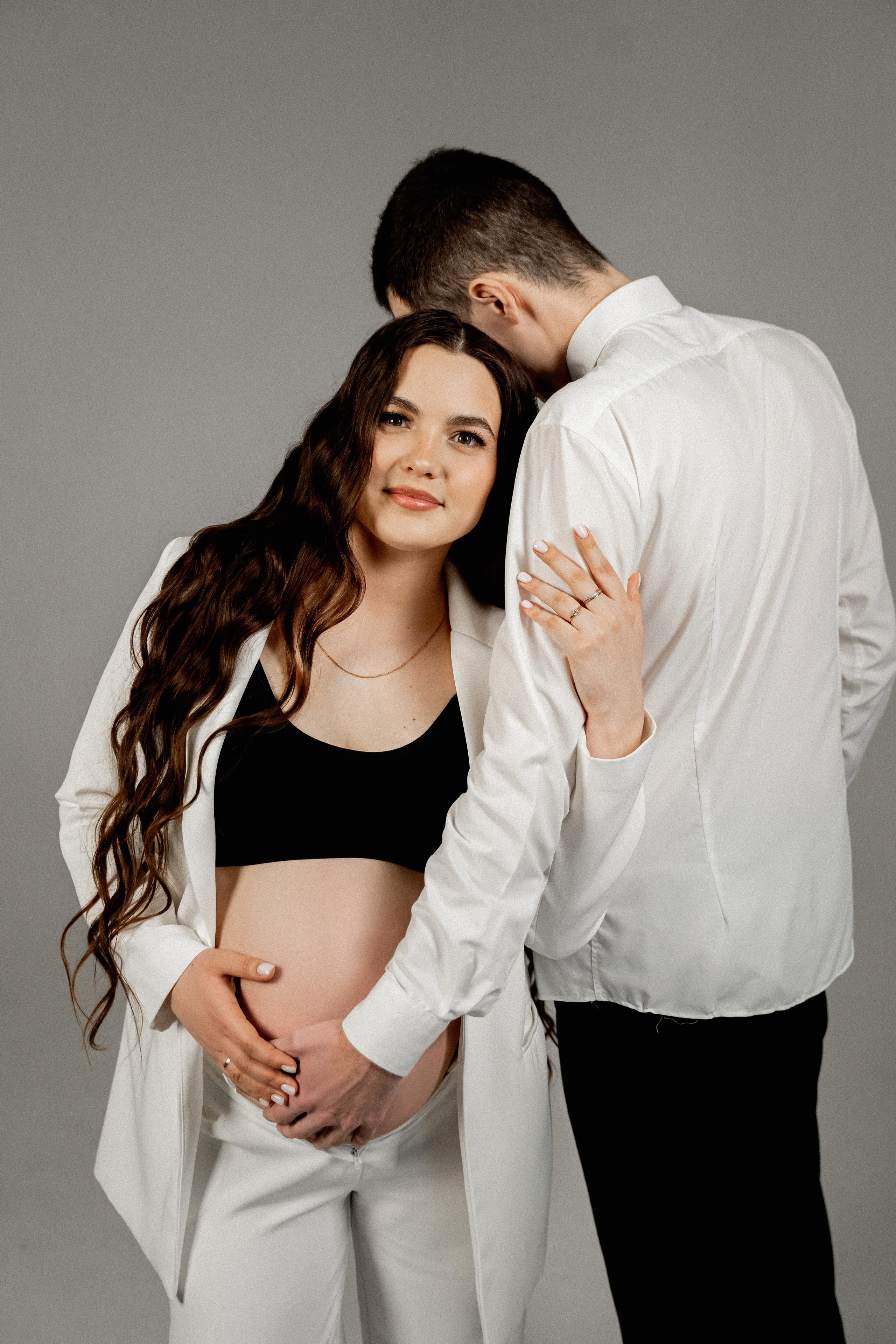 Беременная съемка| Циклорама