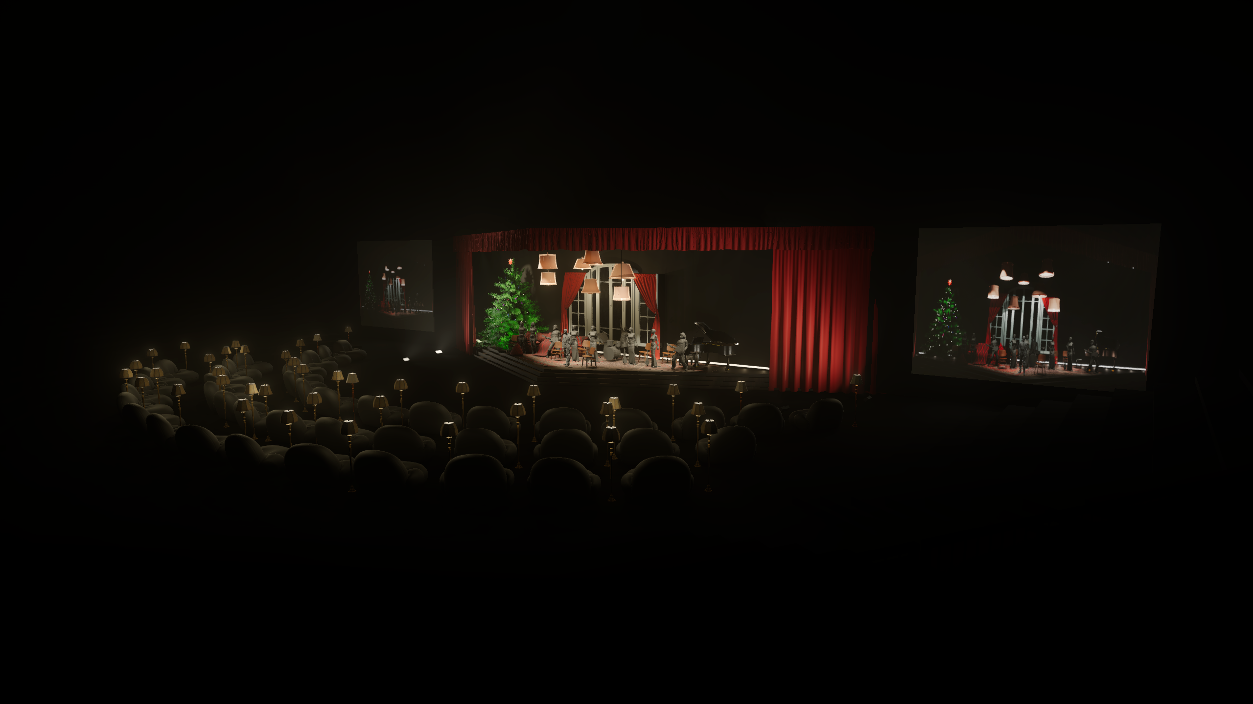 CHRISTMAS LAMPS. OOPS TEAM