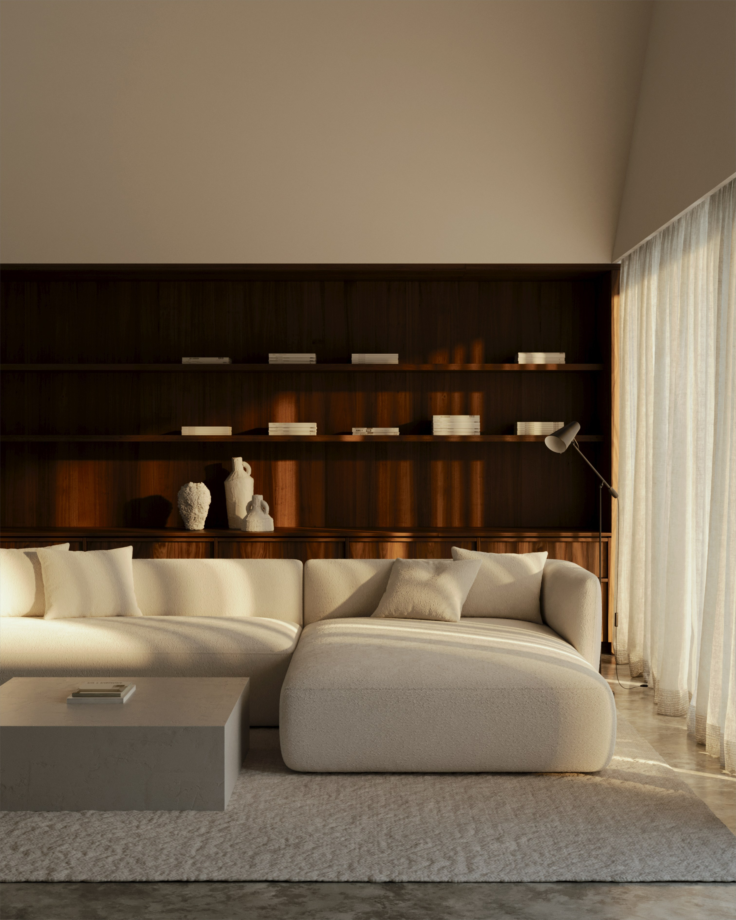 Walnut House by Adam Kane Architects. Cg artist Shchapov Dmitry