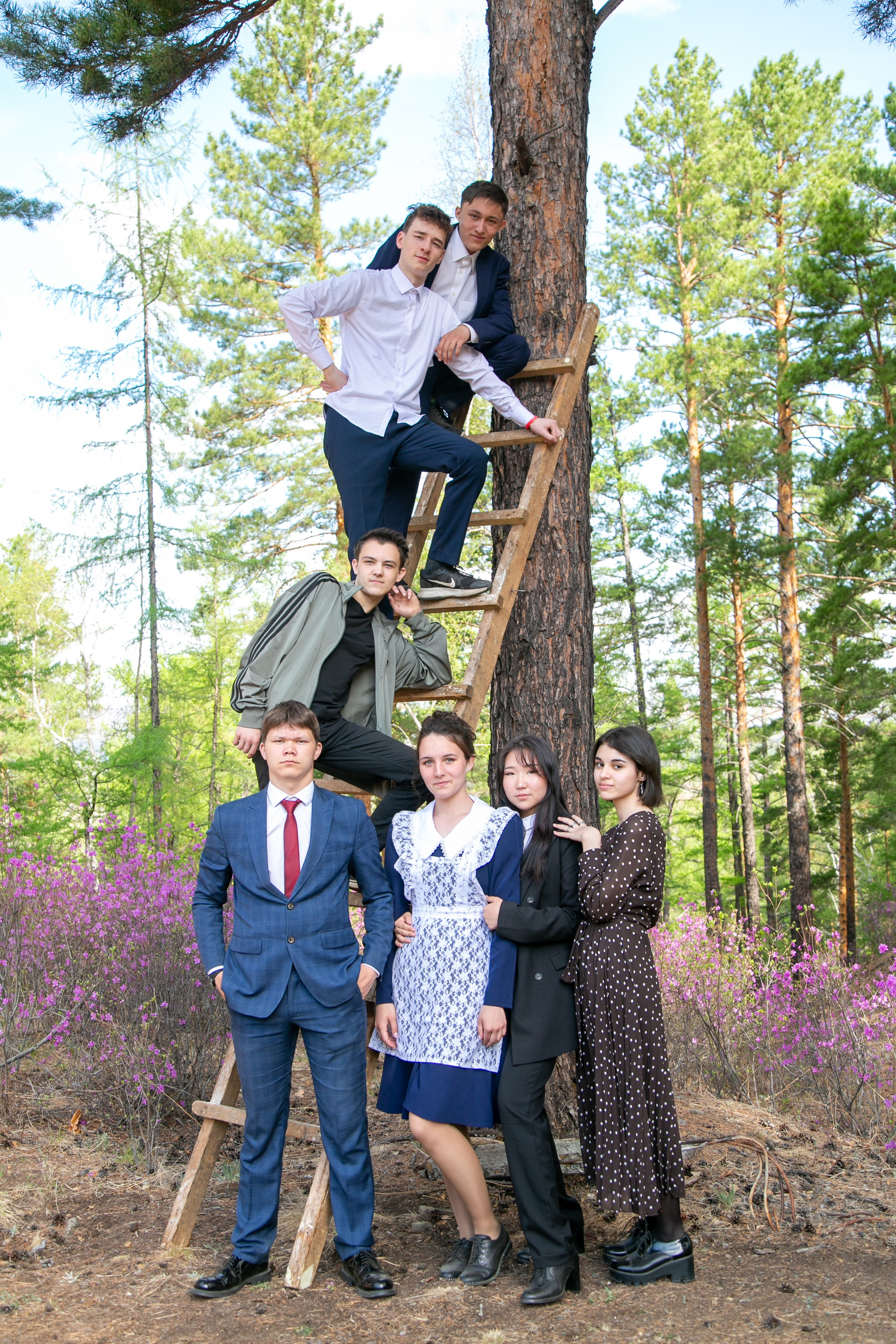 Групповые. Школьный фотограф г. Чита