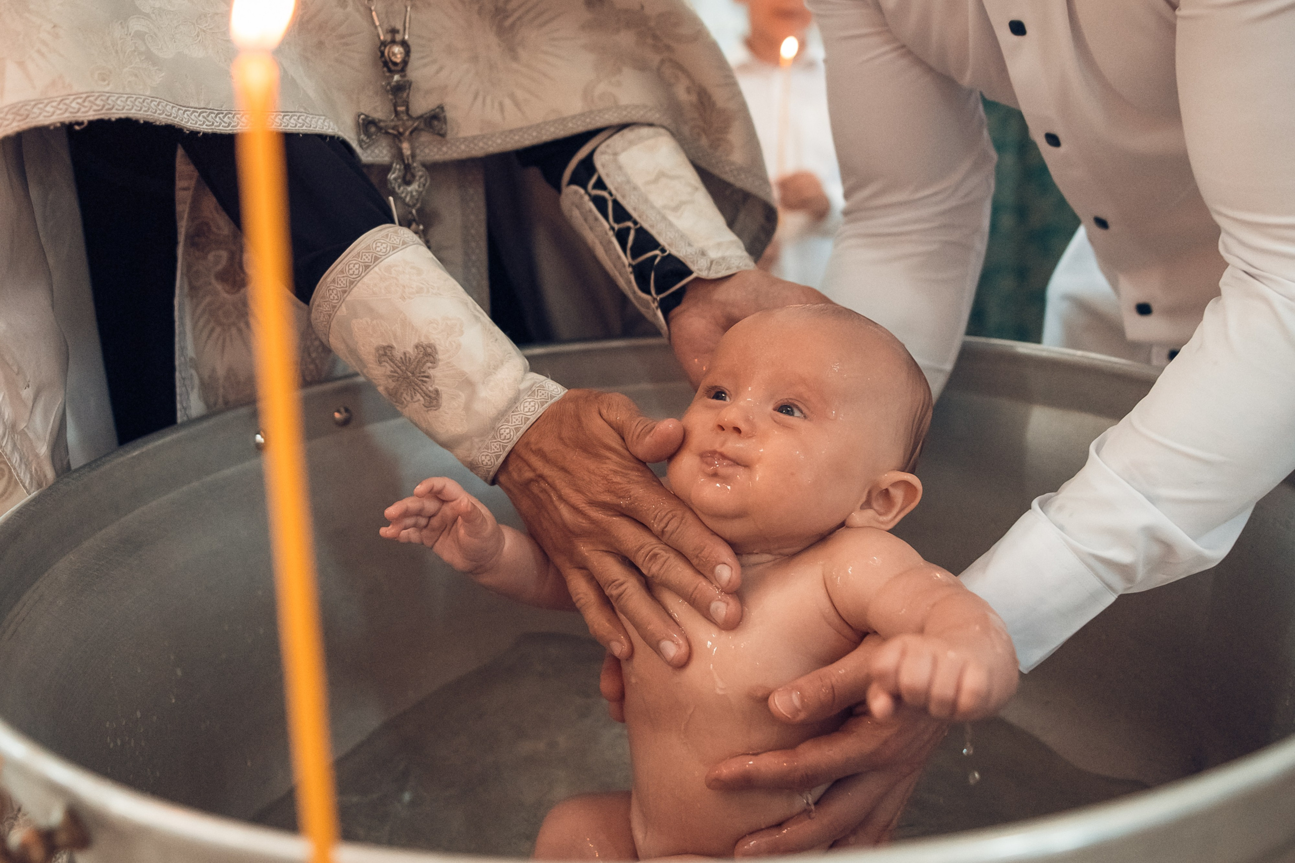 Таинство Крещения Амелии. Храм Георгия Победоносца. Главная