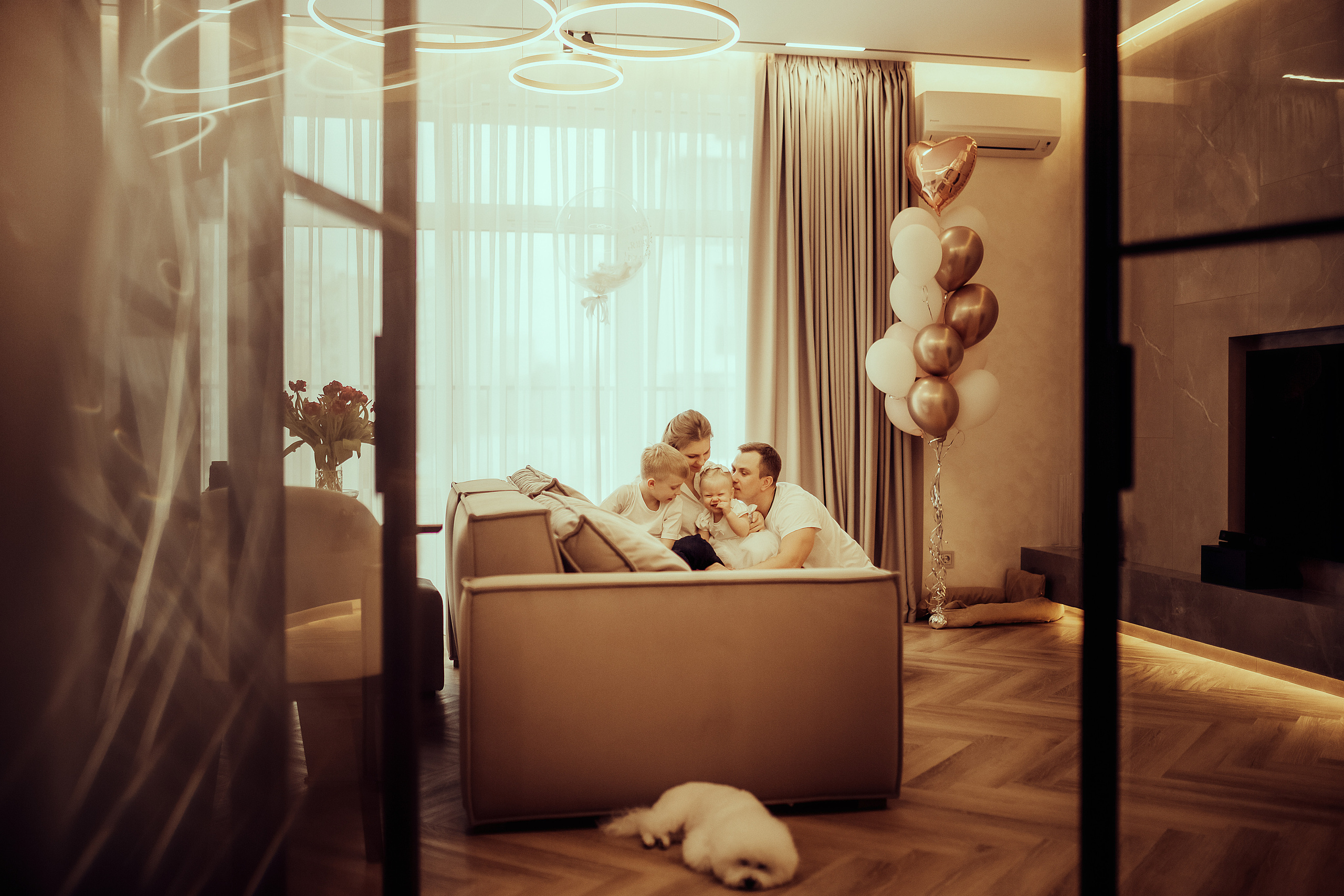 Стефания. 1 годик. Семейный фотограф в Москве Натали Момот