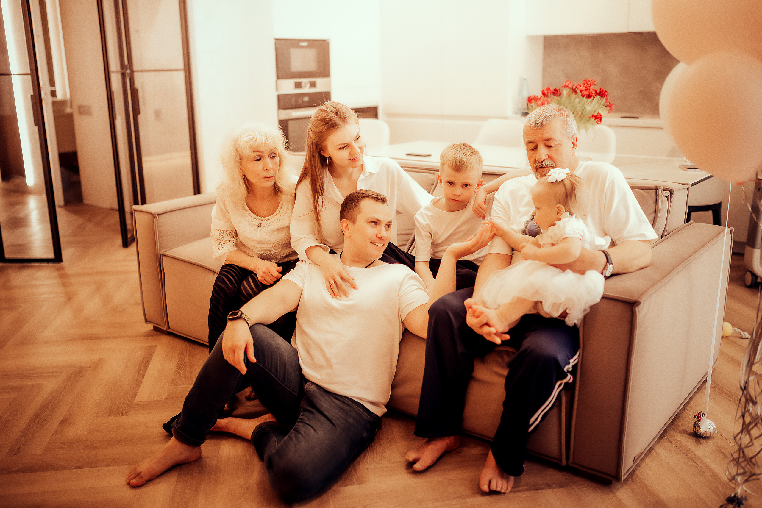 Стефания. 1 годик. Семейный фотограф в Москве Натали Момот