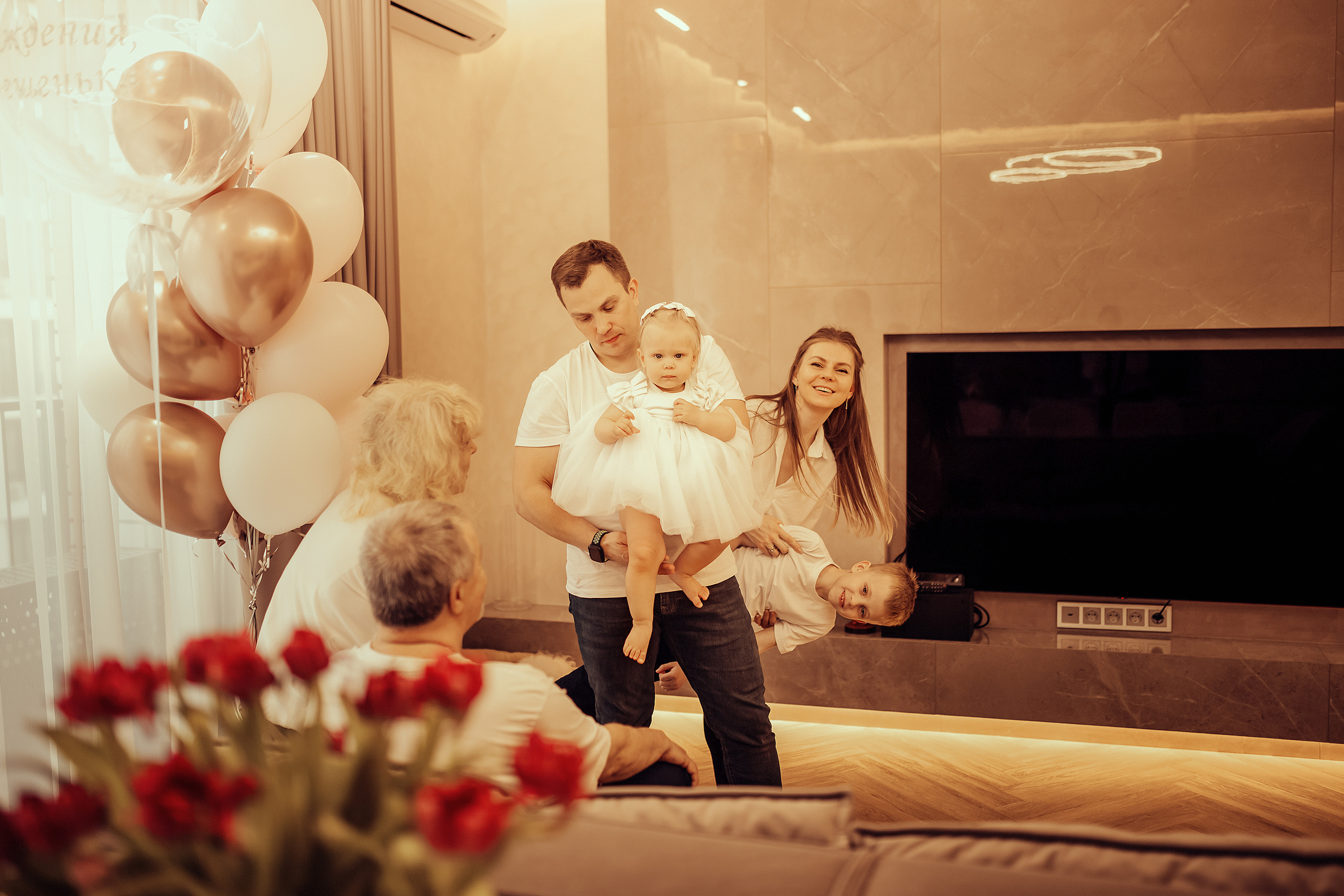 Стефания. 1 годик. Семейный фотограф в Москве Натали Момот