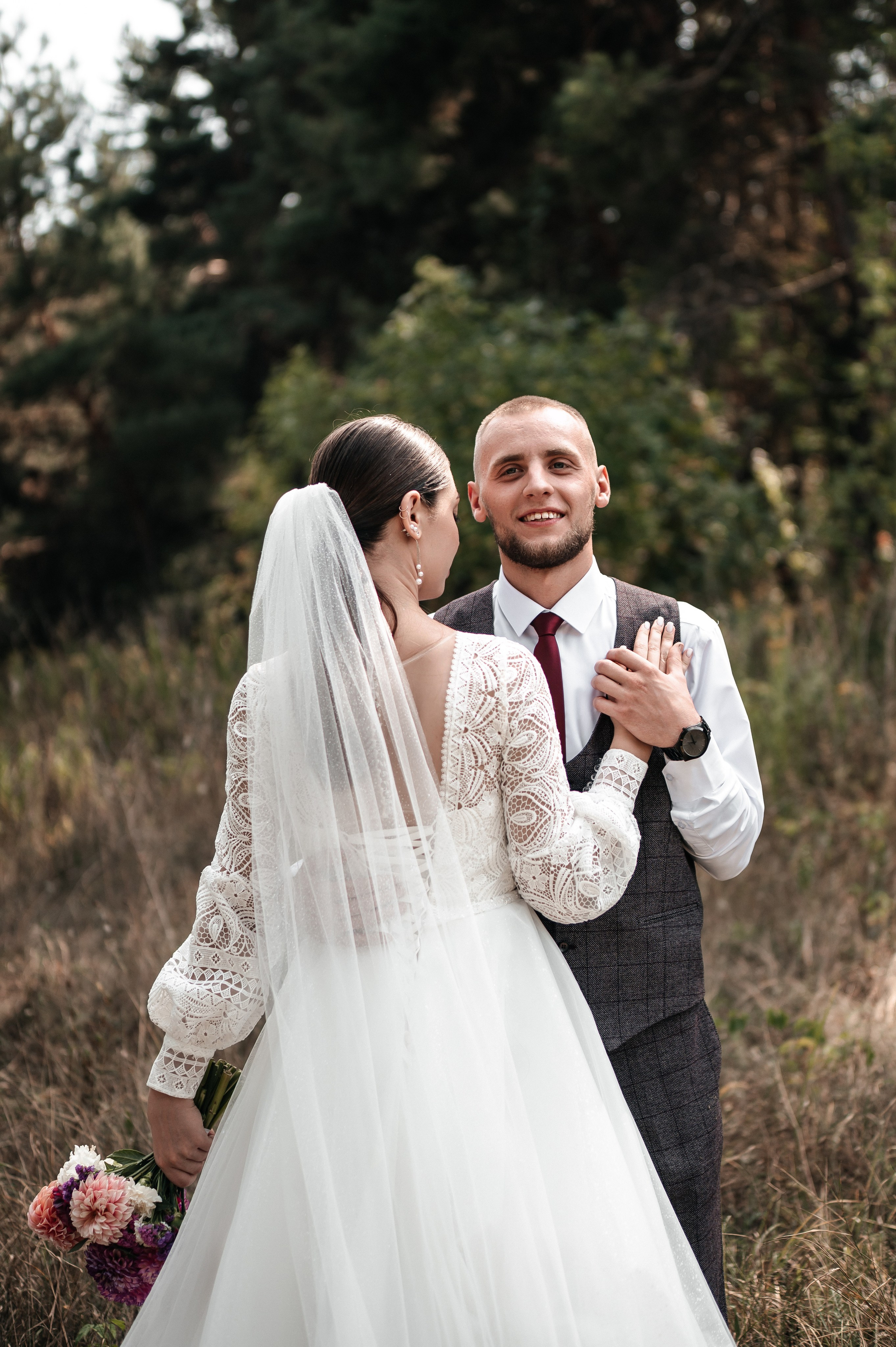 Максим и Наталья. Сборы, прогулка. Фотограф Екатерина Бочарникова