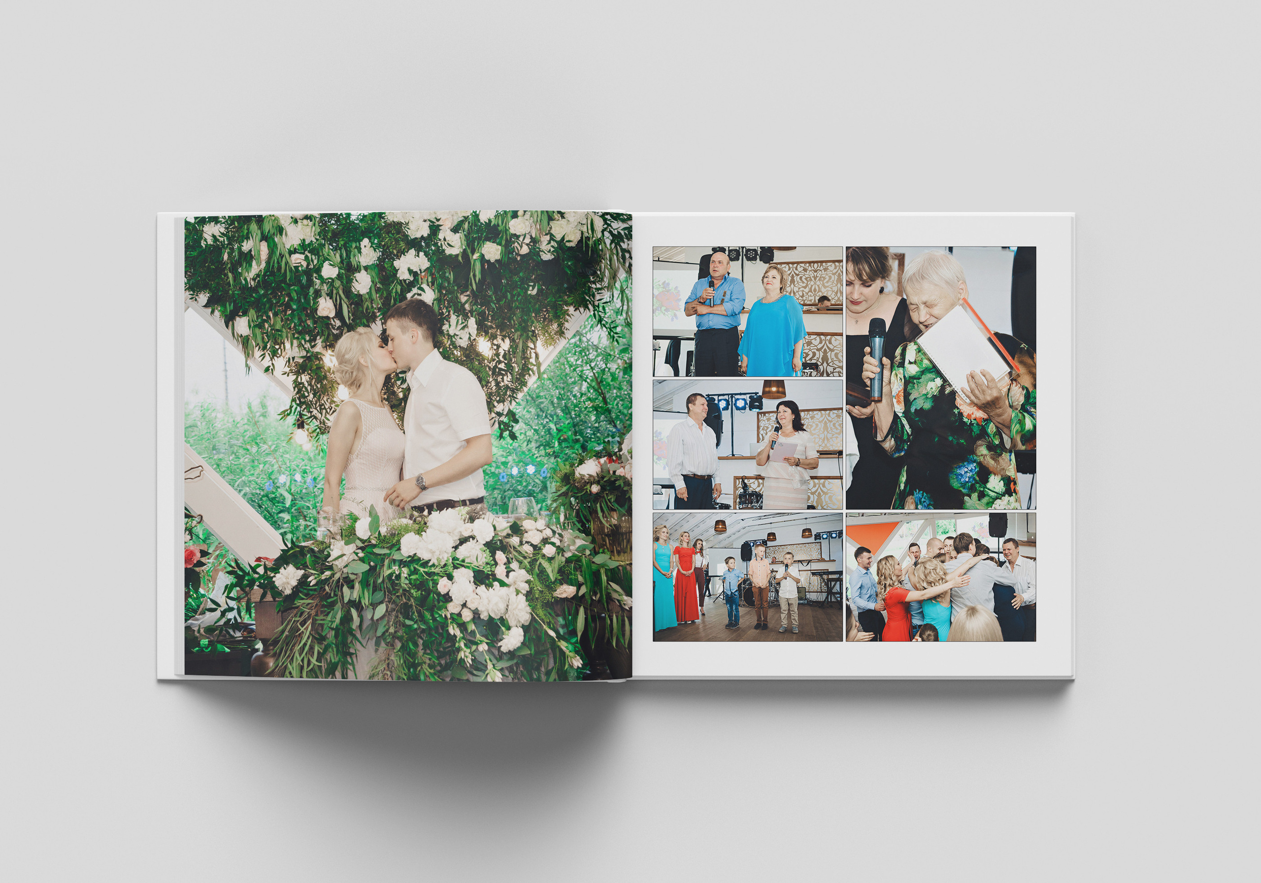 Свадебная фото книга Зотовы. Фотограф Анастасия Крафт