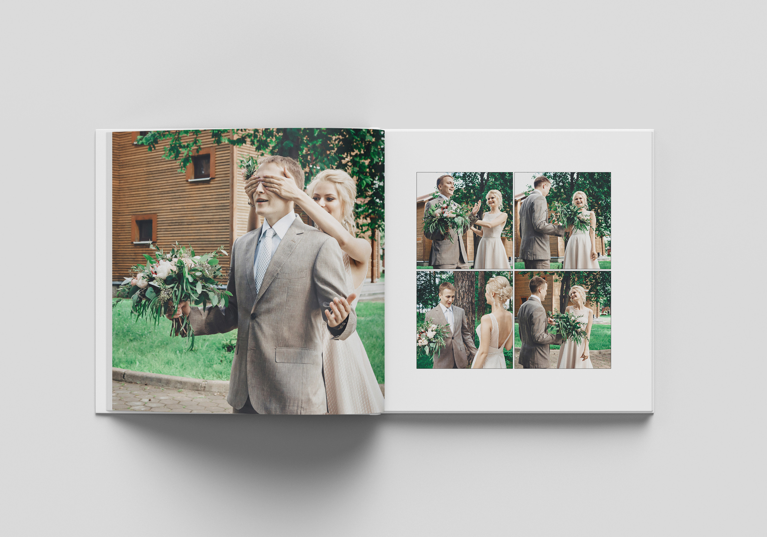 Свадебная фото книга Зотовы. Фотограф Анастасия Крафт