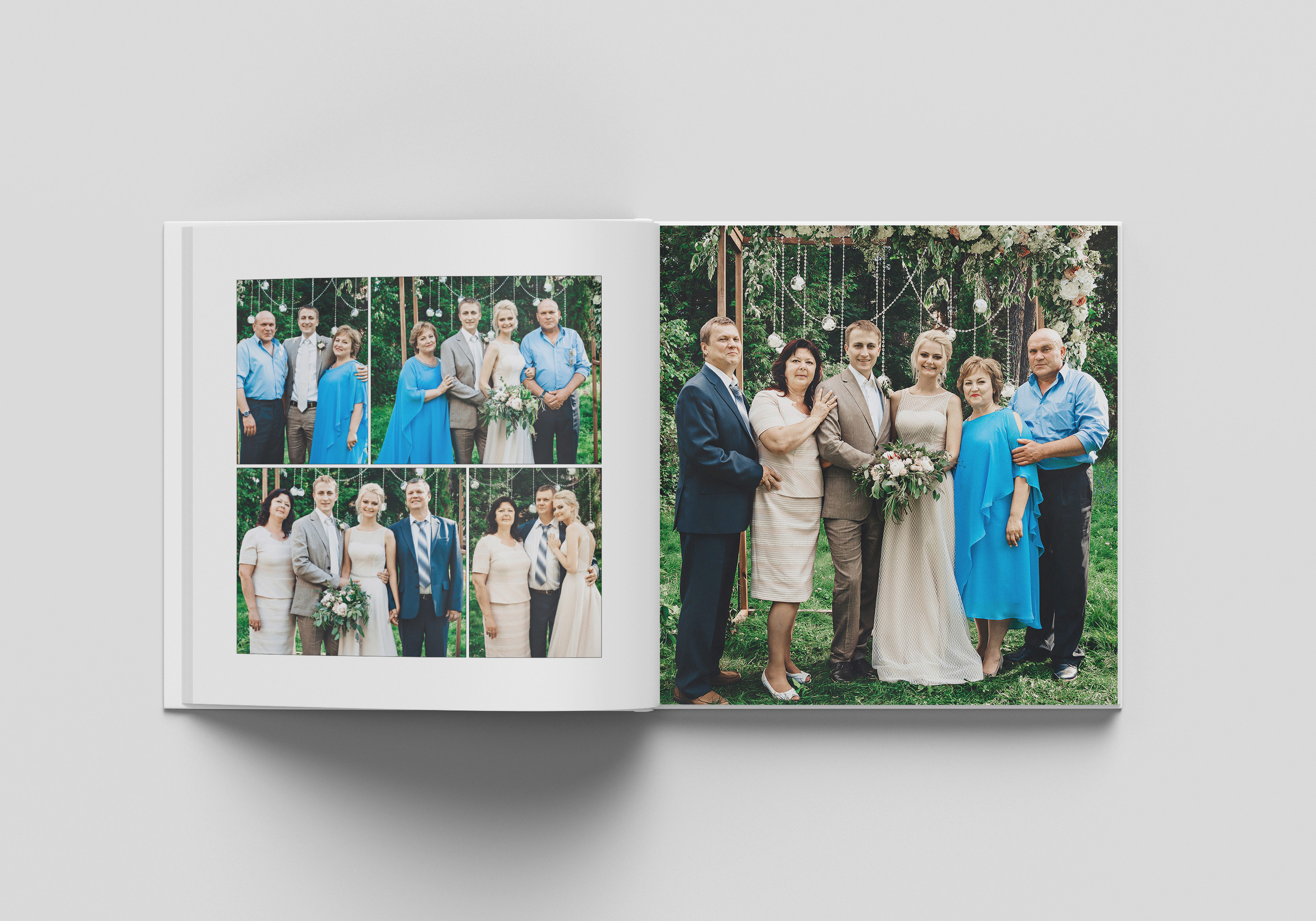 Свадебная фото книга Зотовы. Фотограф Анастасия Крафт