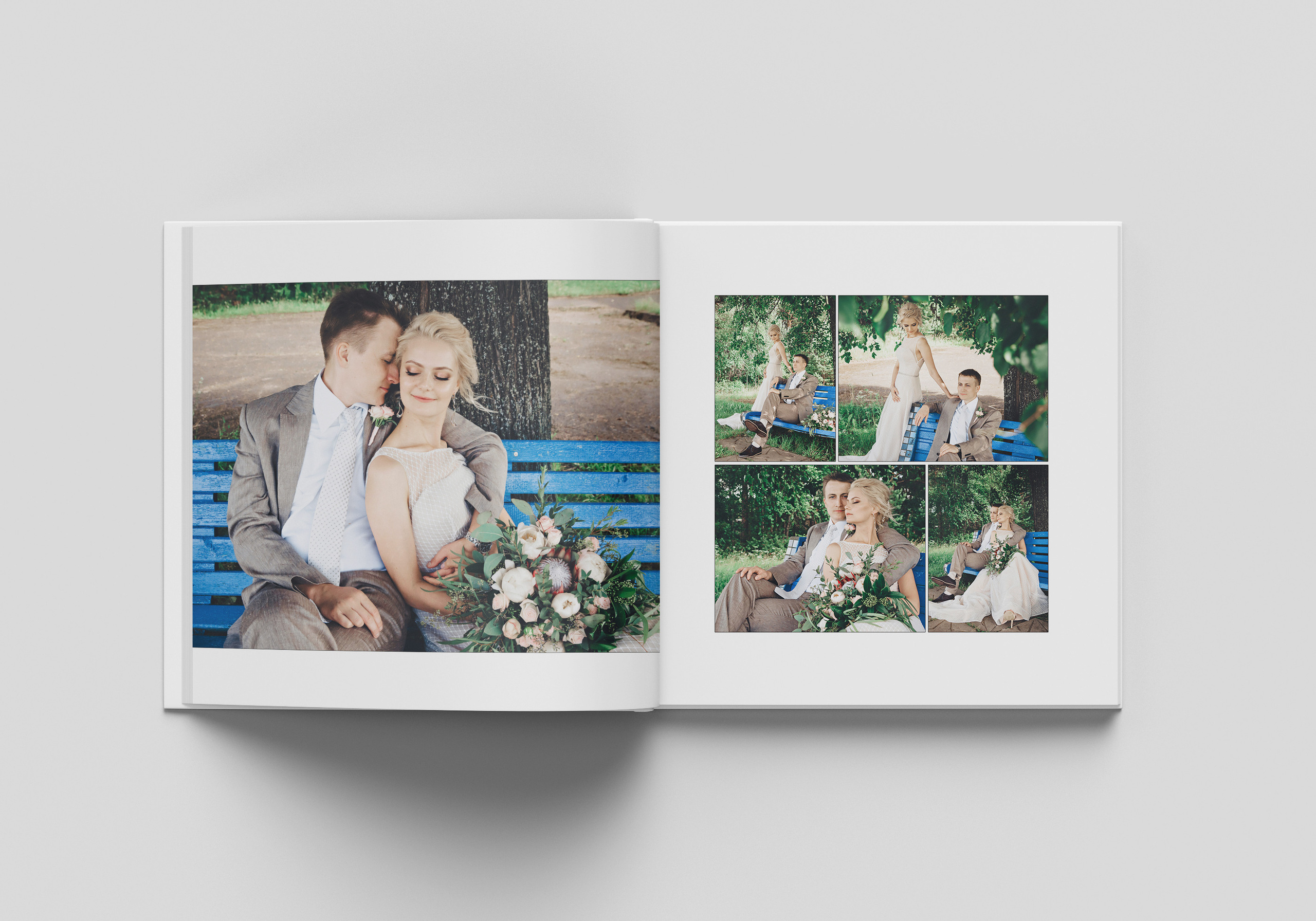 Свадебная фото книга Зотовы. Фотограф Анастасия Крафт