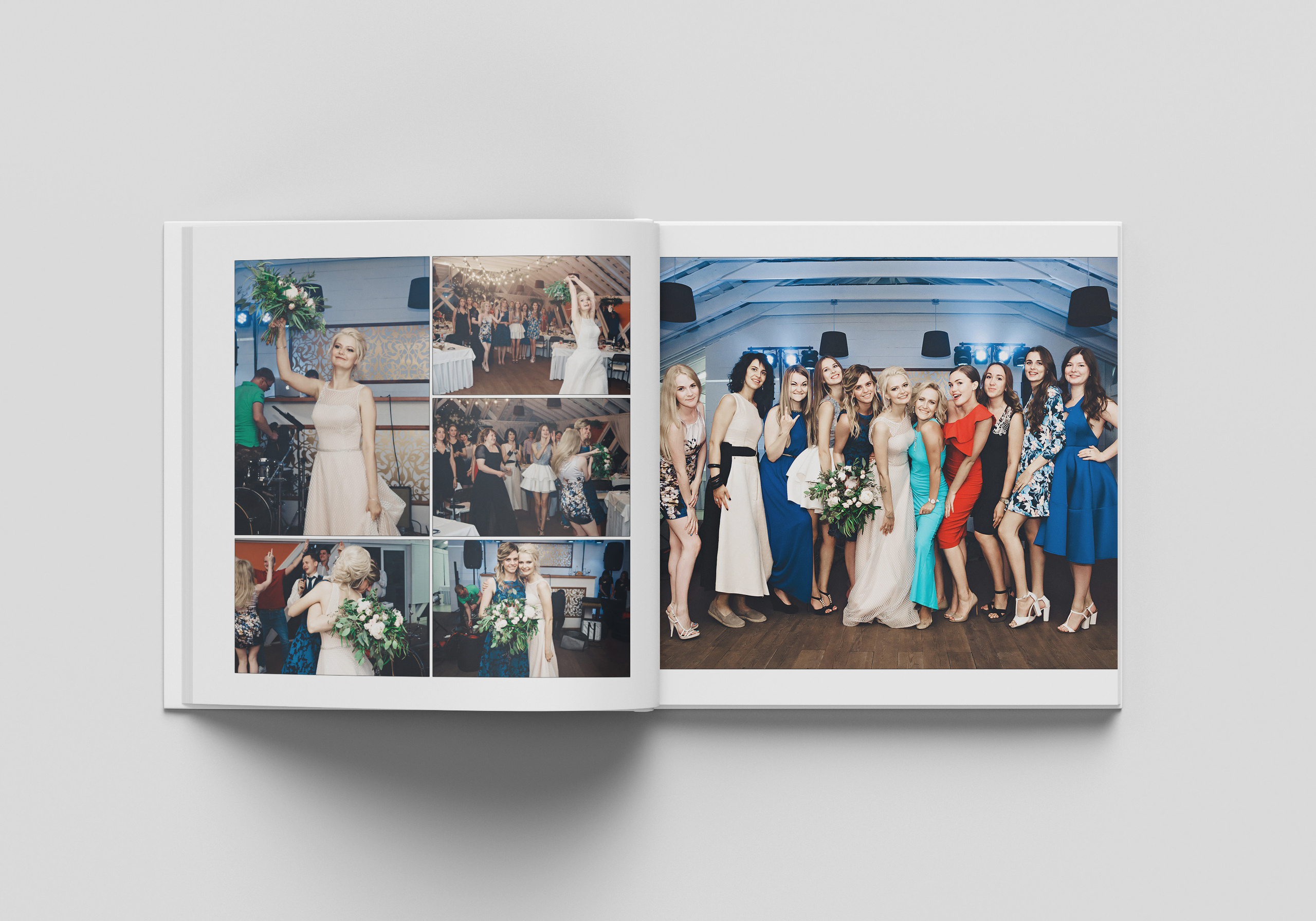 Свадебная фото книга Зотовы. Фотограф Анастасия Крафт