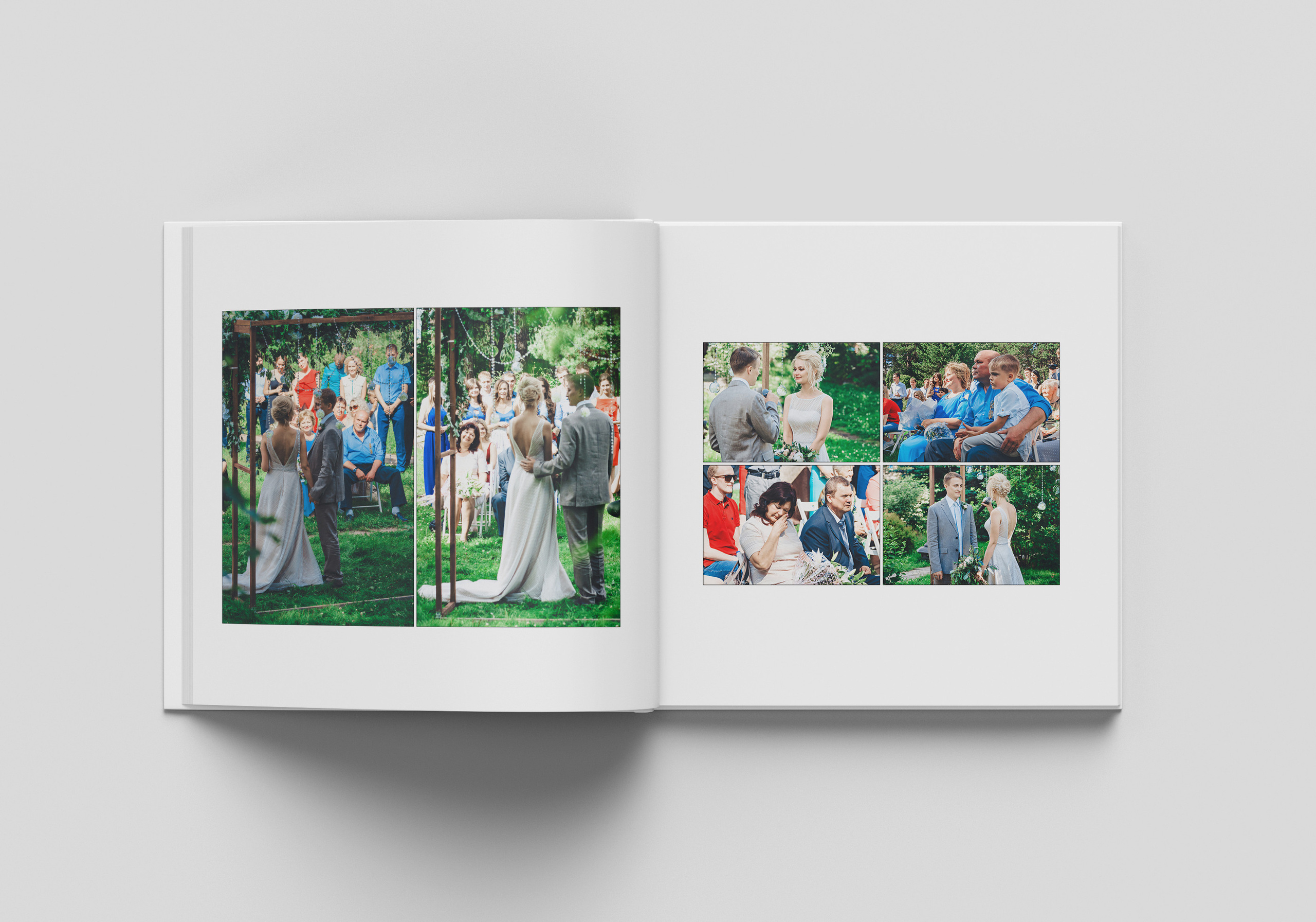 Свадебная фото книга Зотовы. Фотограф Анастасия Крафт