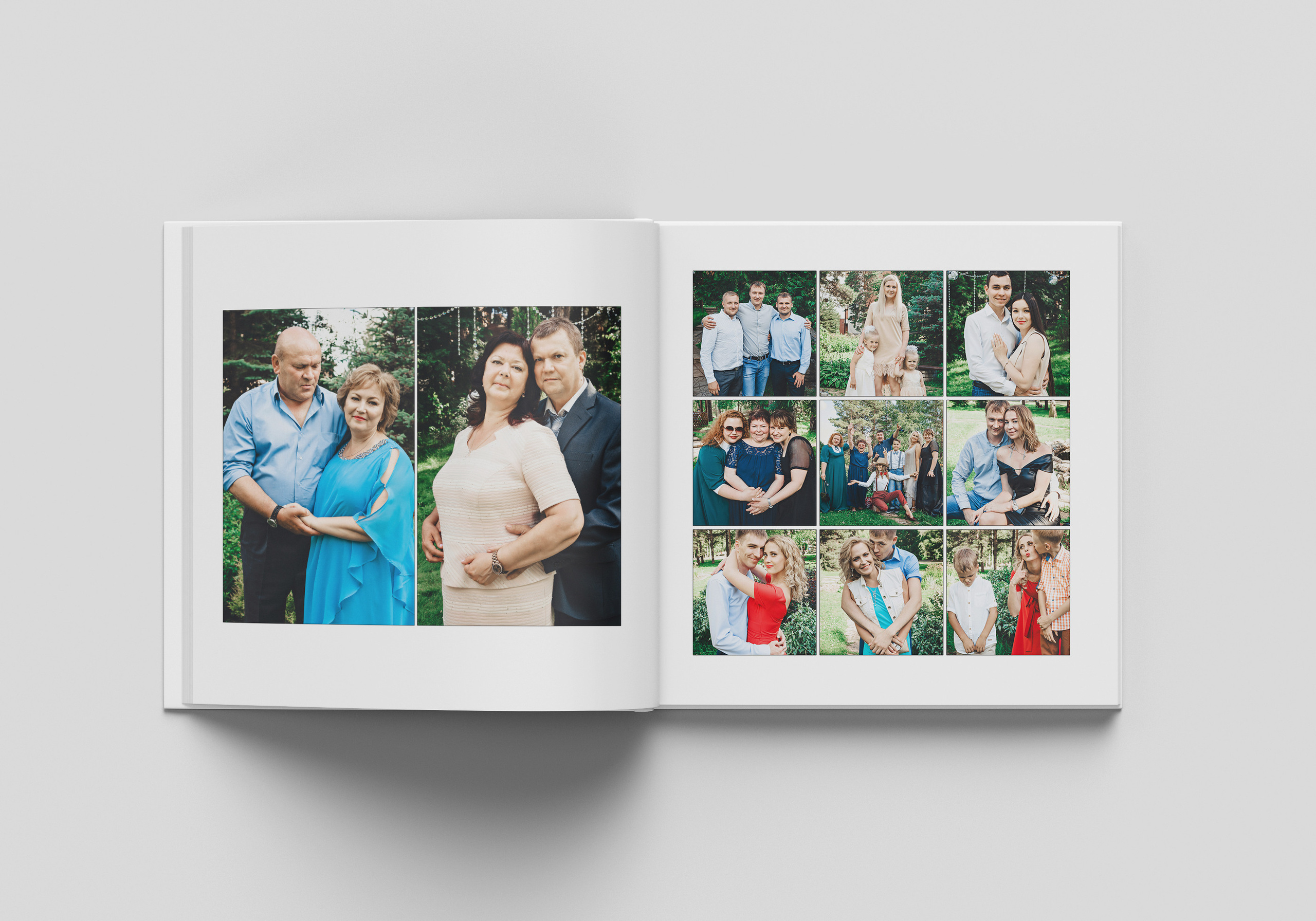 Свадебная фото книга Зотовы. Фотограф Анастасия Крафт