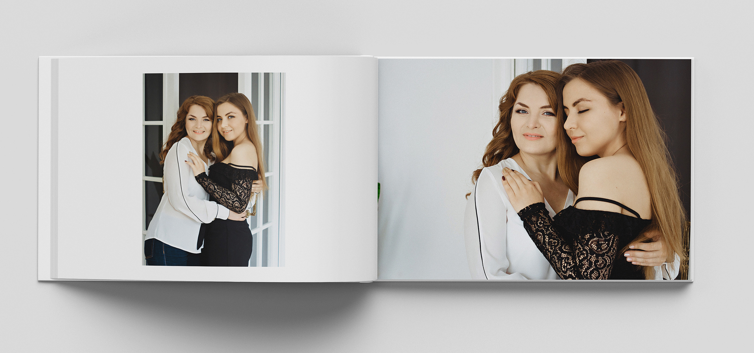 Фото книга «Элина и Елизавета». Фотограф Анастасия Крафт