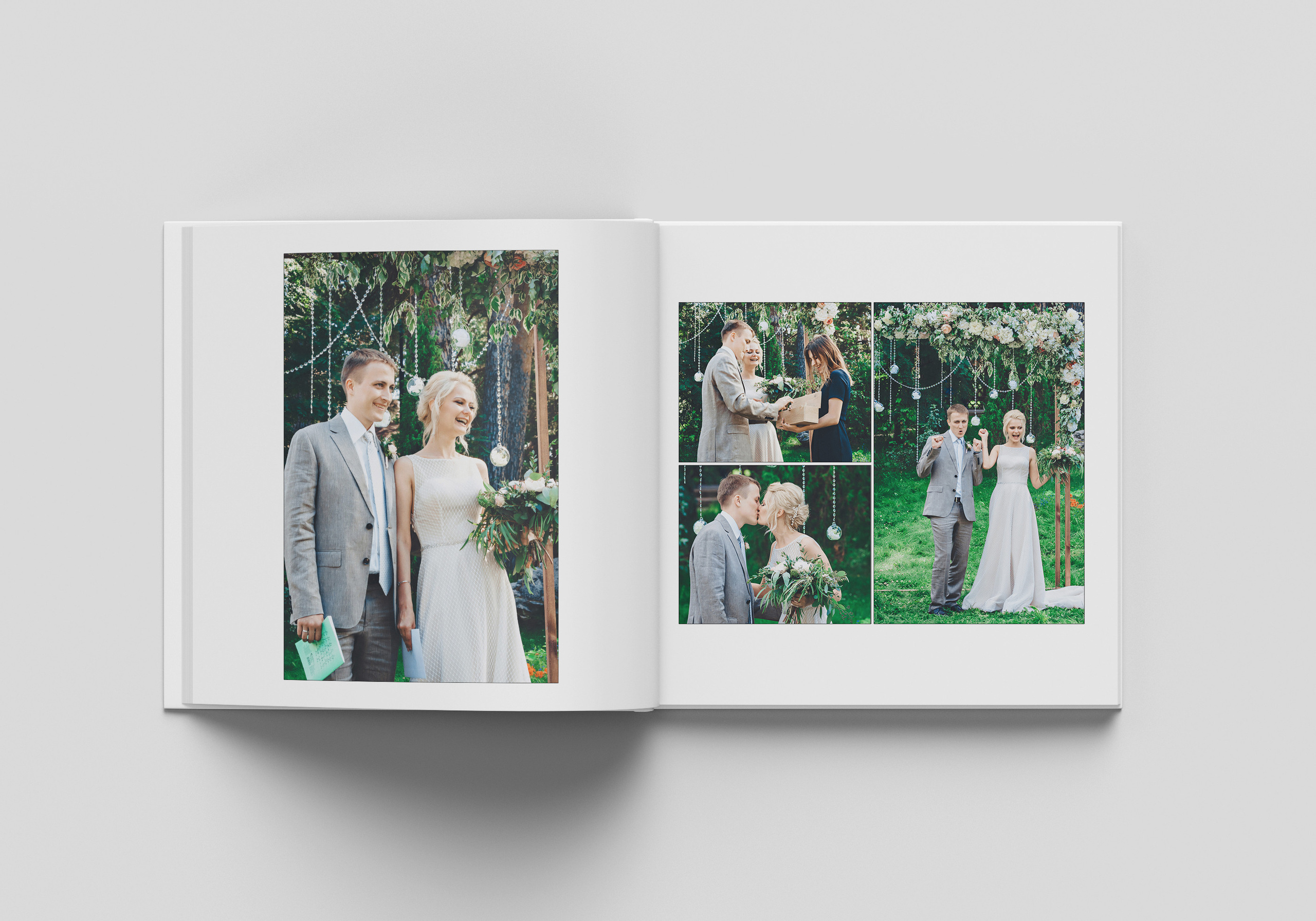 Свадебная фото книга Зотовы. Фотограф Анастасия Крафт