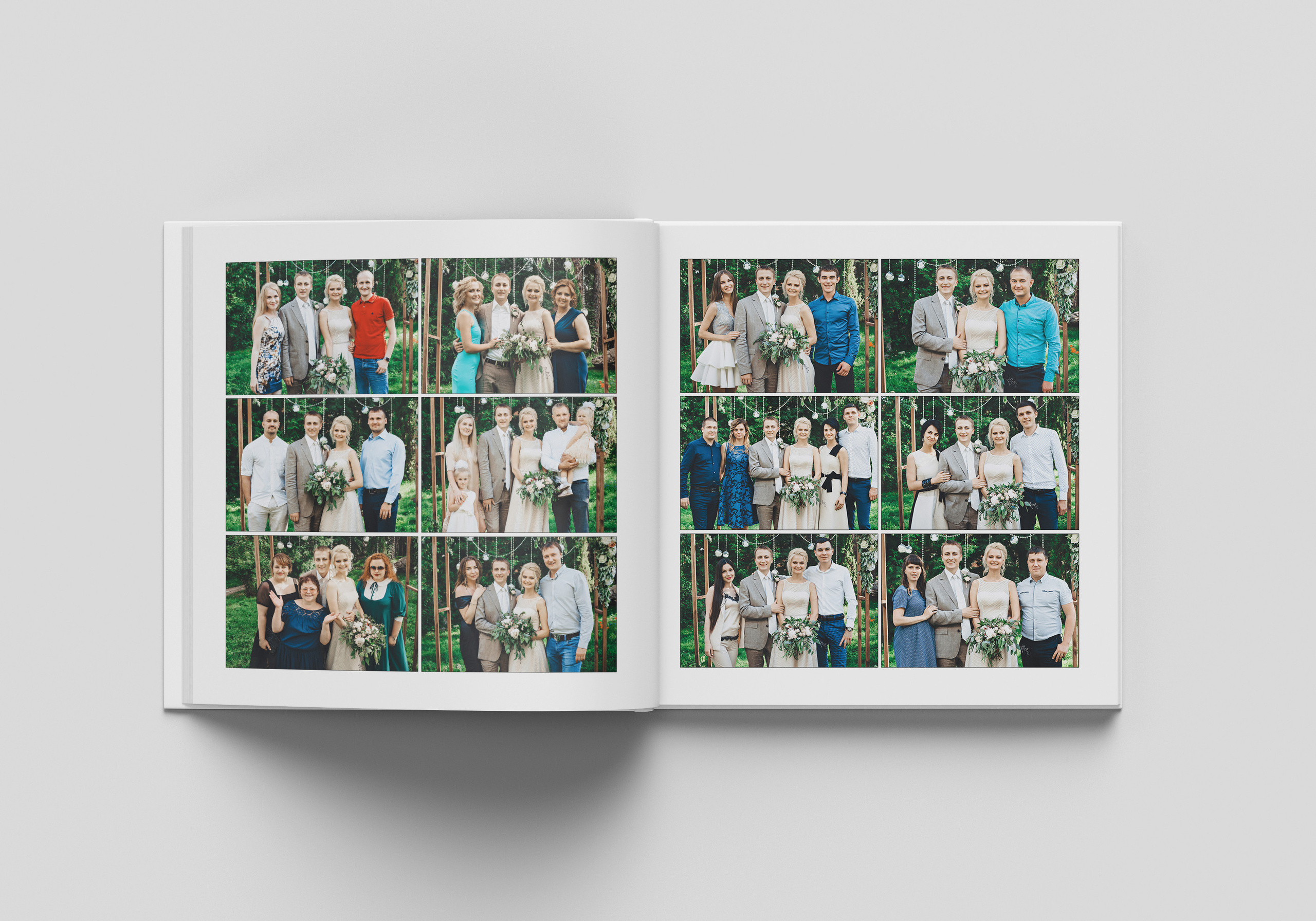 Свадебная фото книга Зотовы. Фотограф Анастасия Крафт