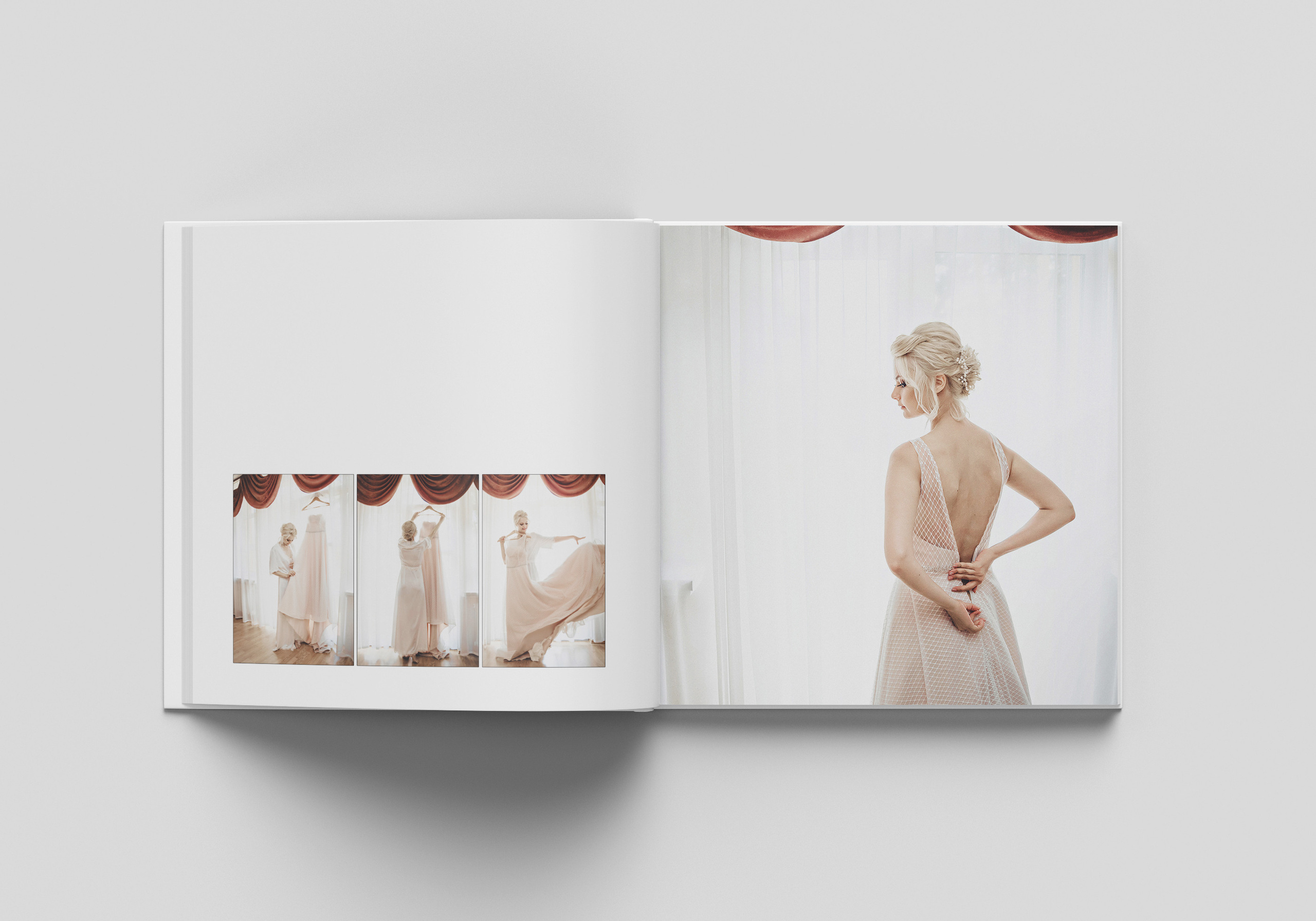 Свадебная фото книга Зотовы. Фотограф Анастасия Крафт