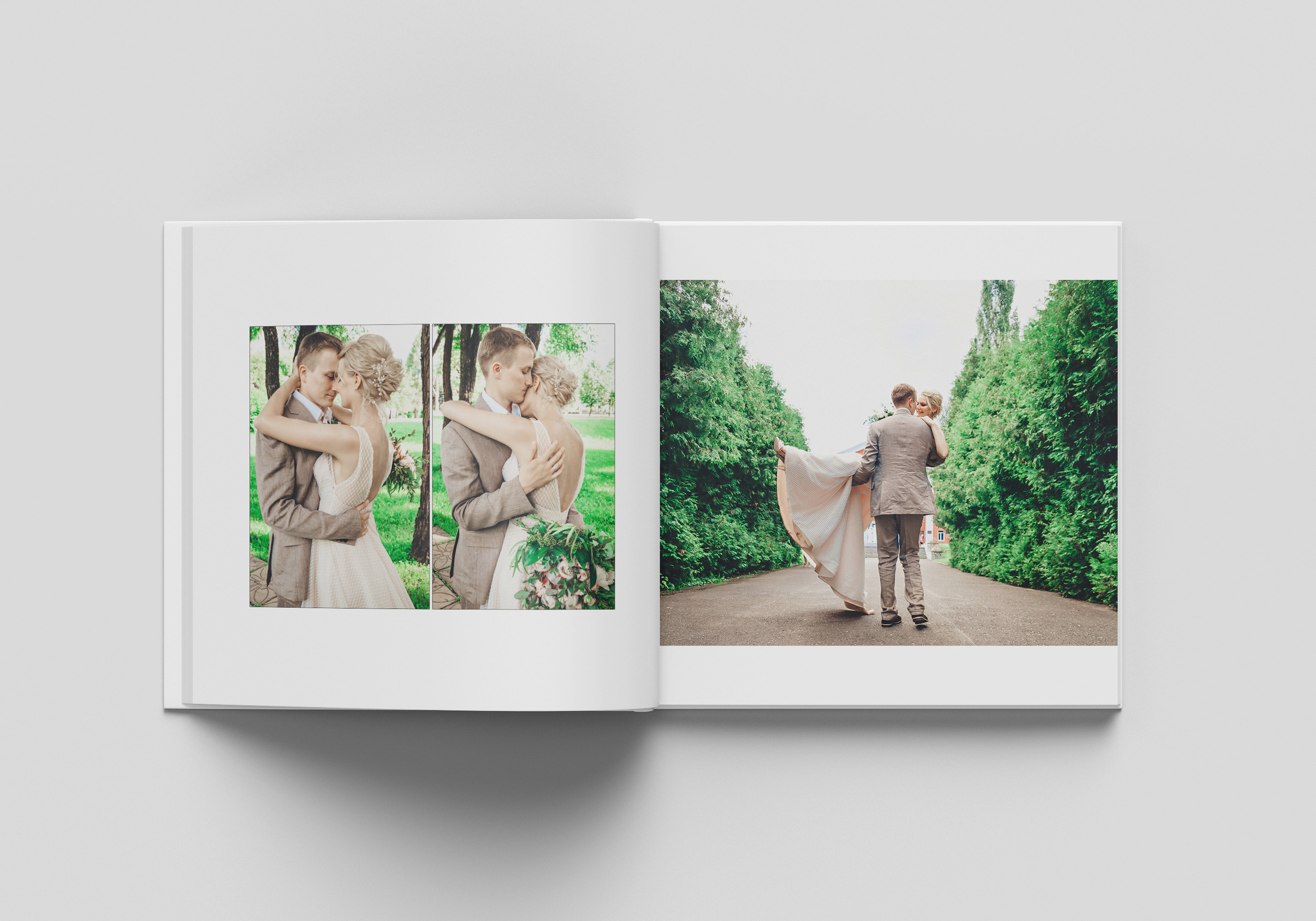 Свадебная фото книга Зотовы. Фотограф Анастасия Крафт