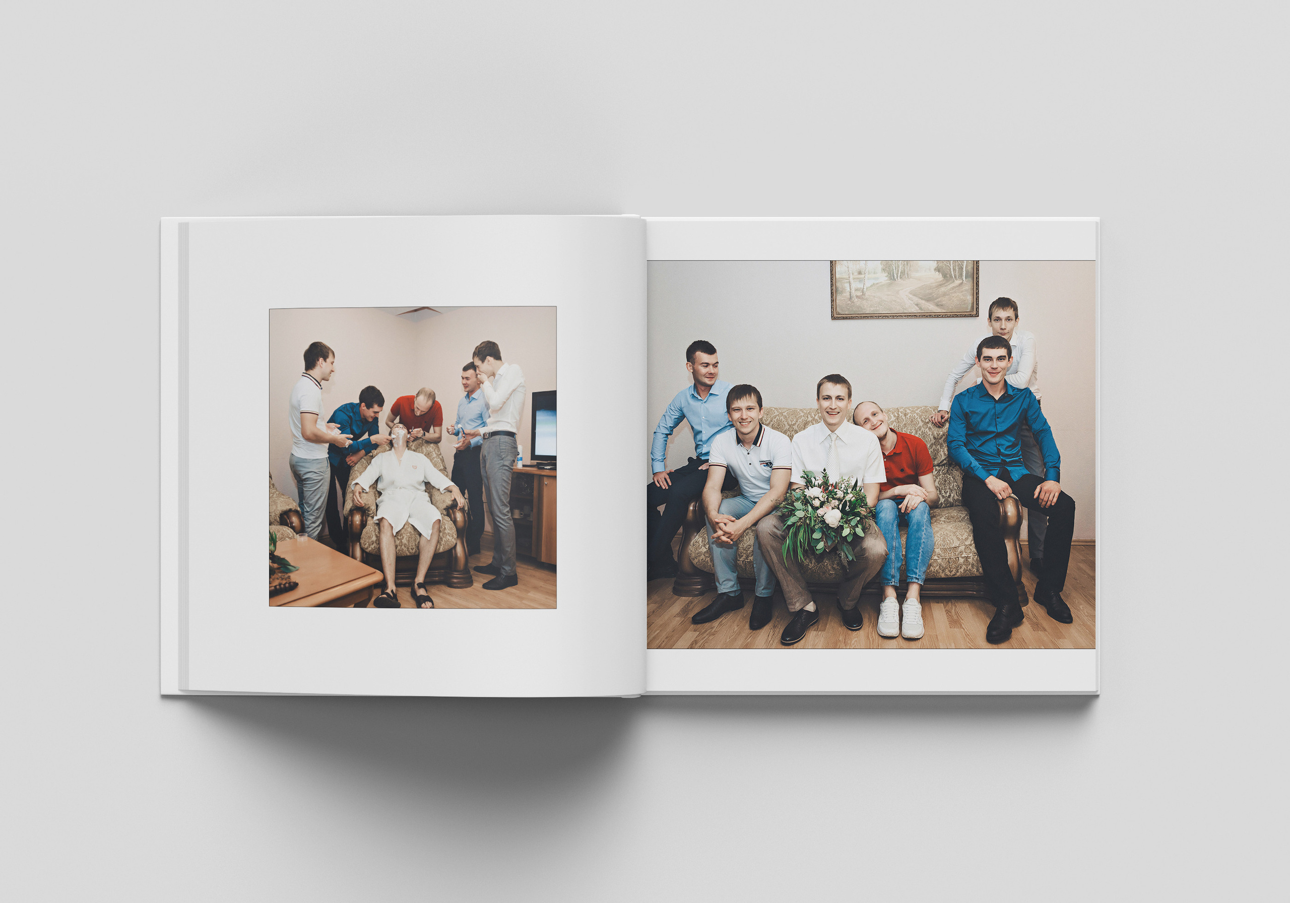 Свадебная фото книга Зотовы. Фотограф Анастасия Крафт