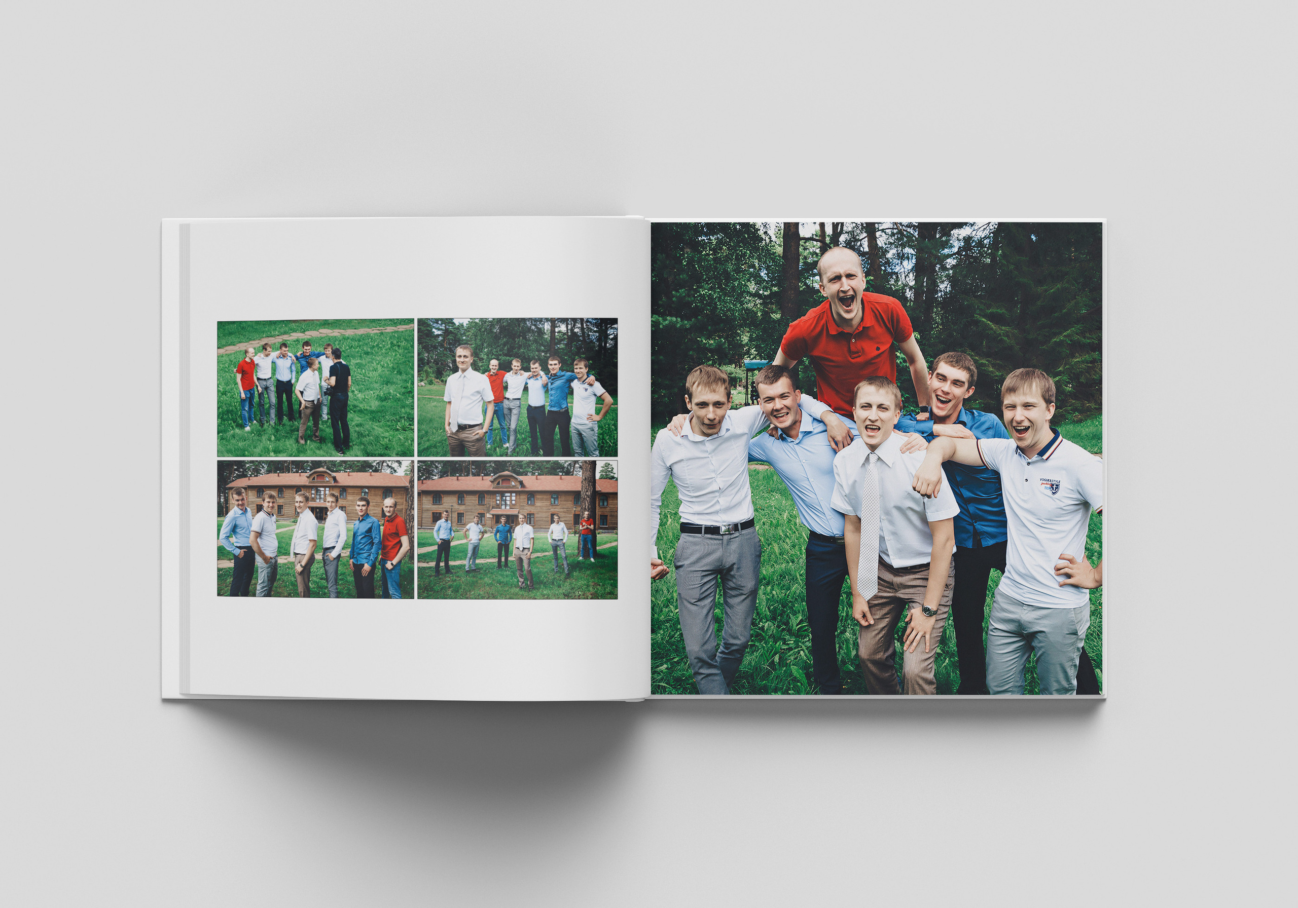 Свадебная фото книга Зотовы. Фотограф Анастасия Крафт