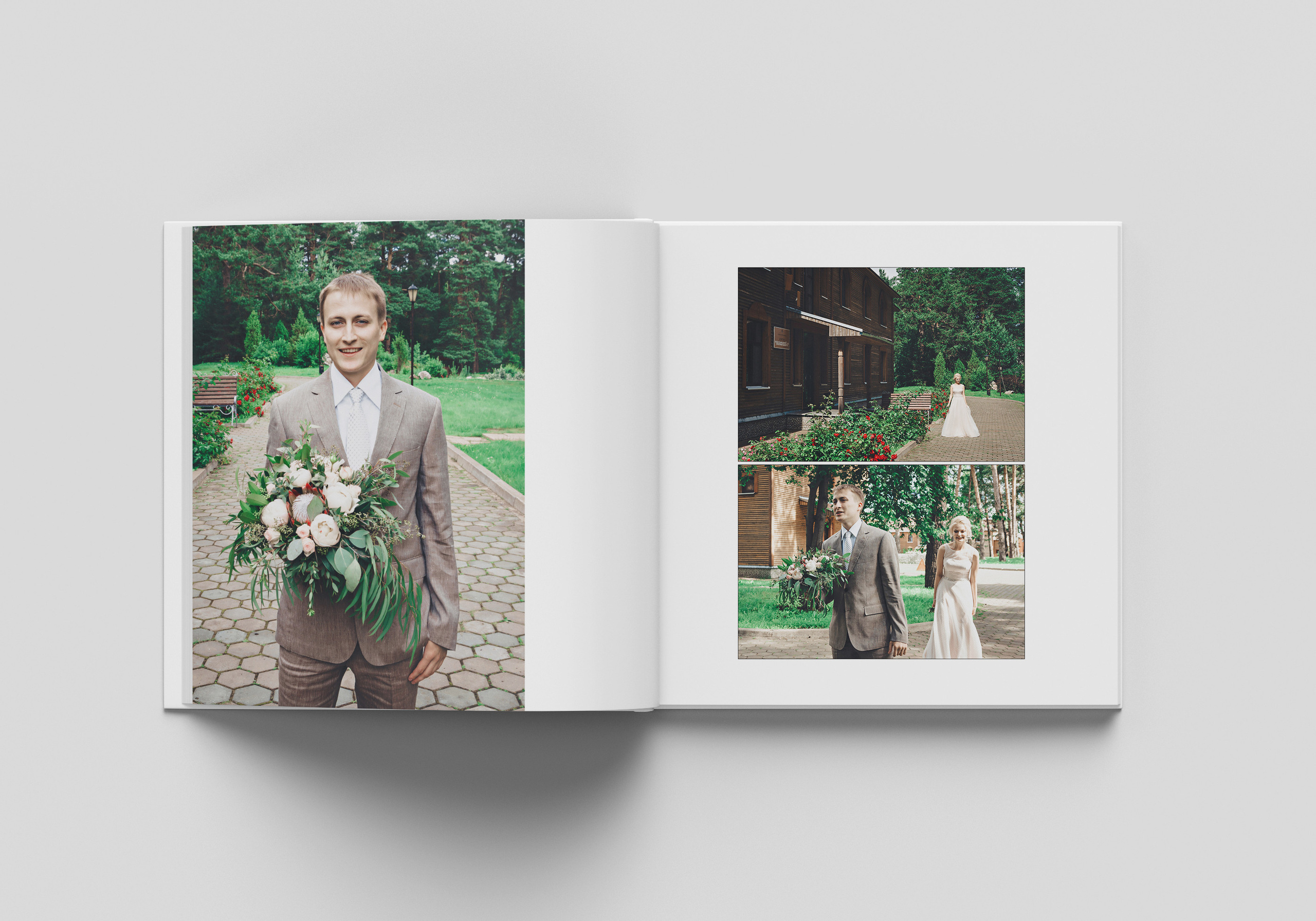 Свадебная фото книга Зотовы. Фотограф Анастасия Крафт