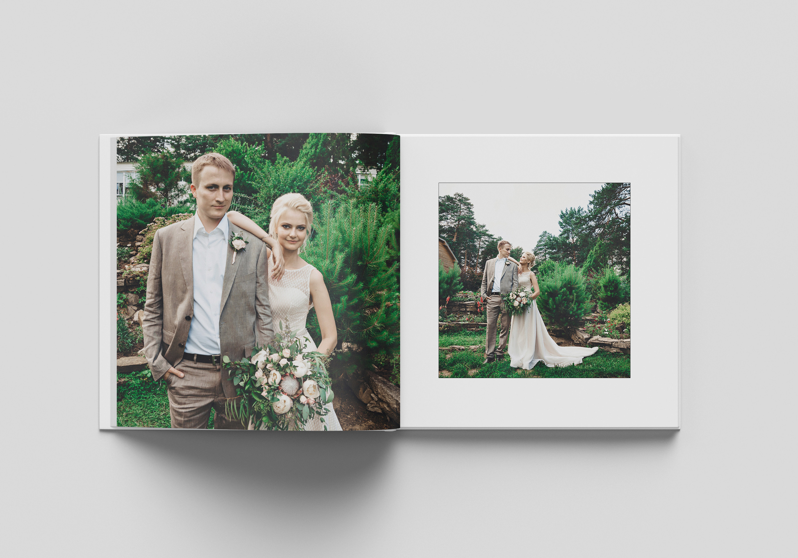 Свадебная фото книга Зотовы. Фотограф Анастасия Крафт