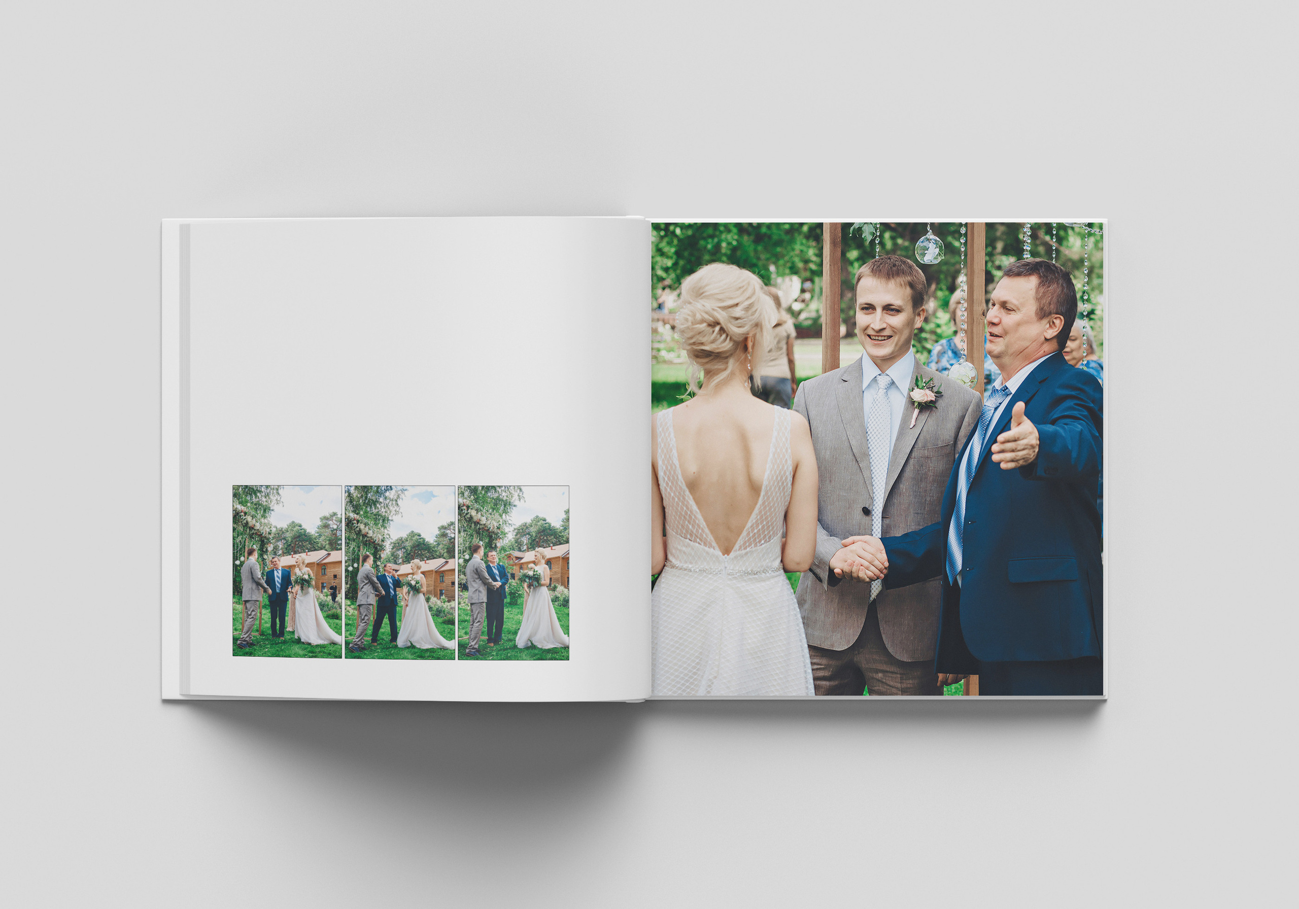 Свадебная фото книга Зотовы. Фотограф Анастасия Крафт