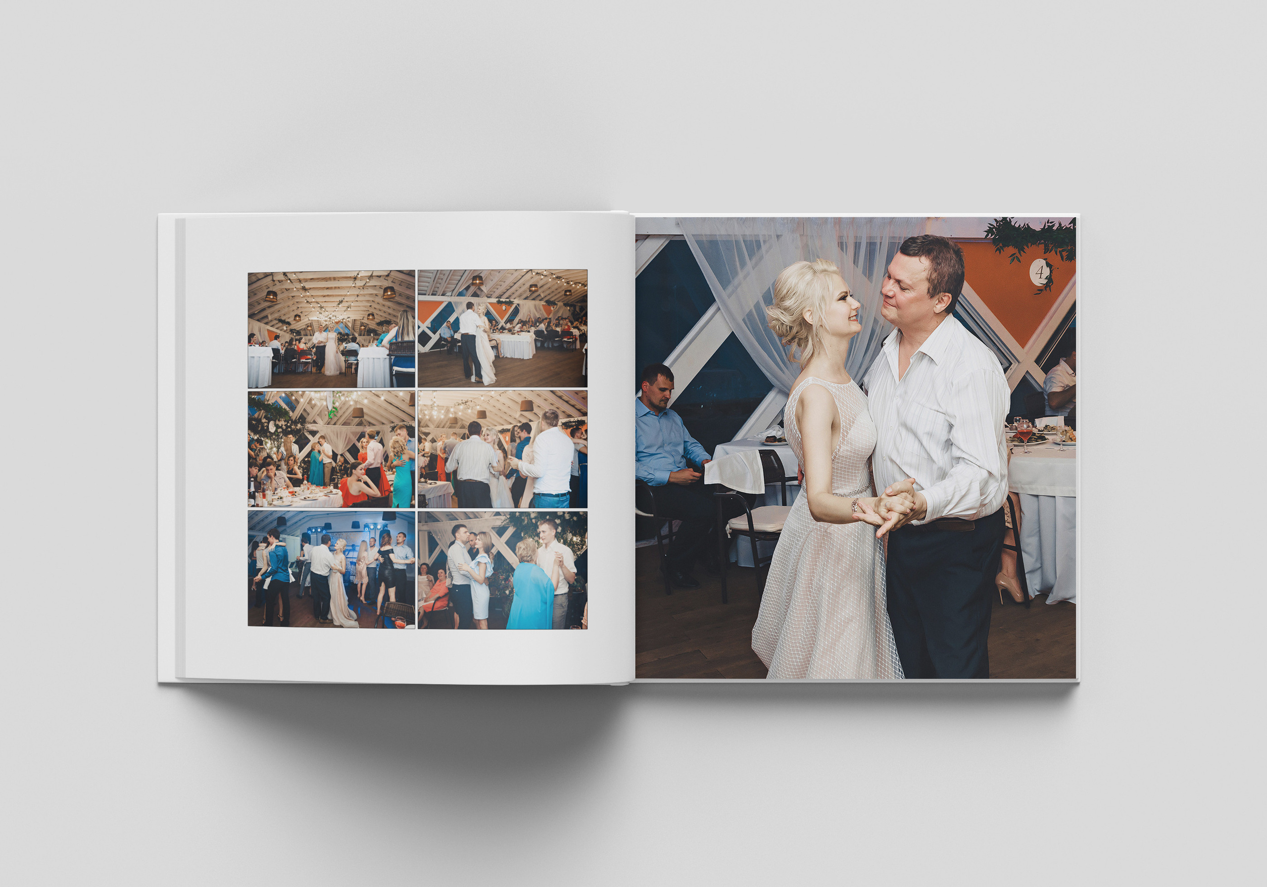 Свадебная фото книга Зотовы. Фотограф Анастасия Крафт