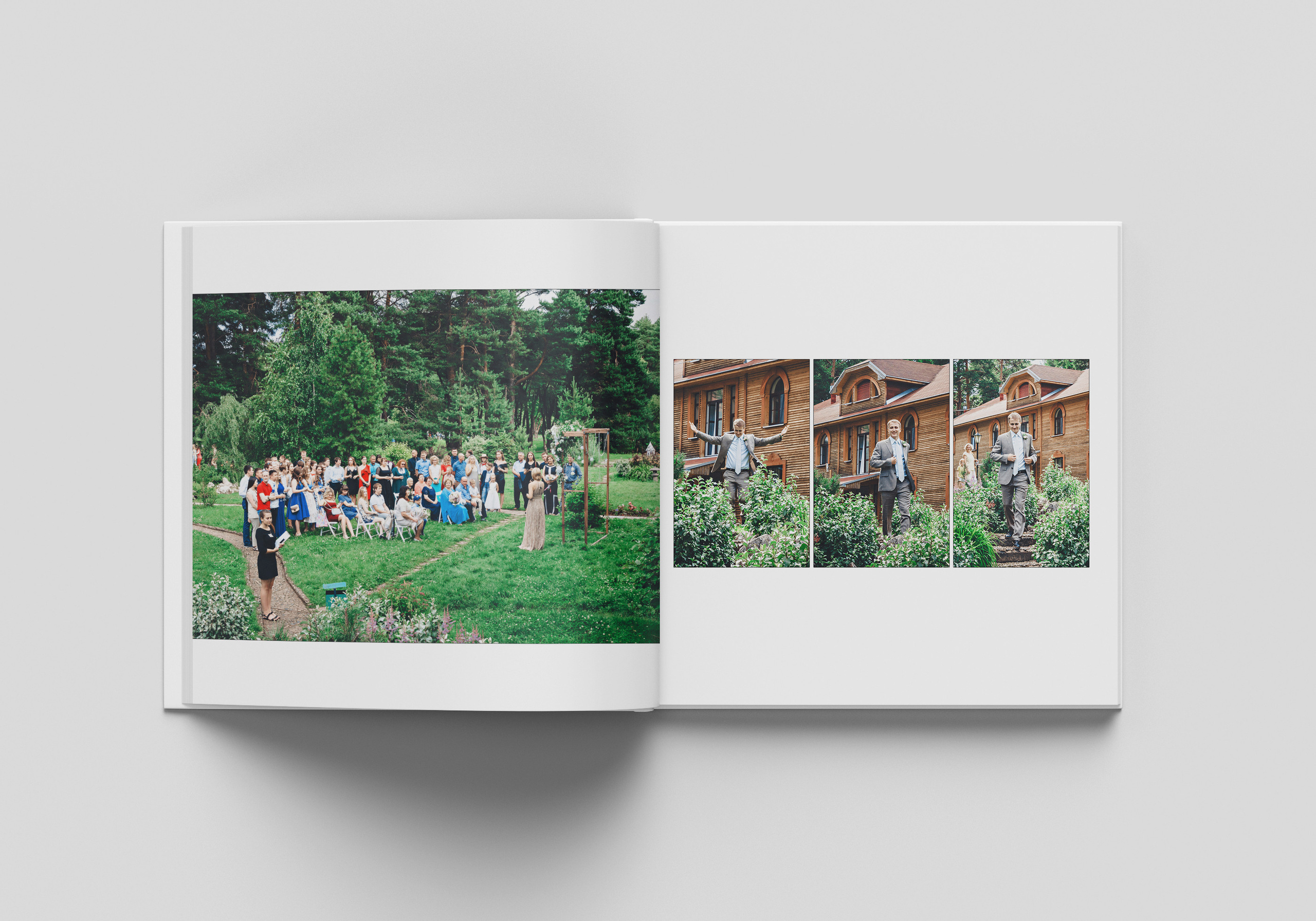 Свадебная фото книга Зотовы. Фотограф Анастасия Крафт