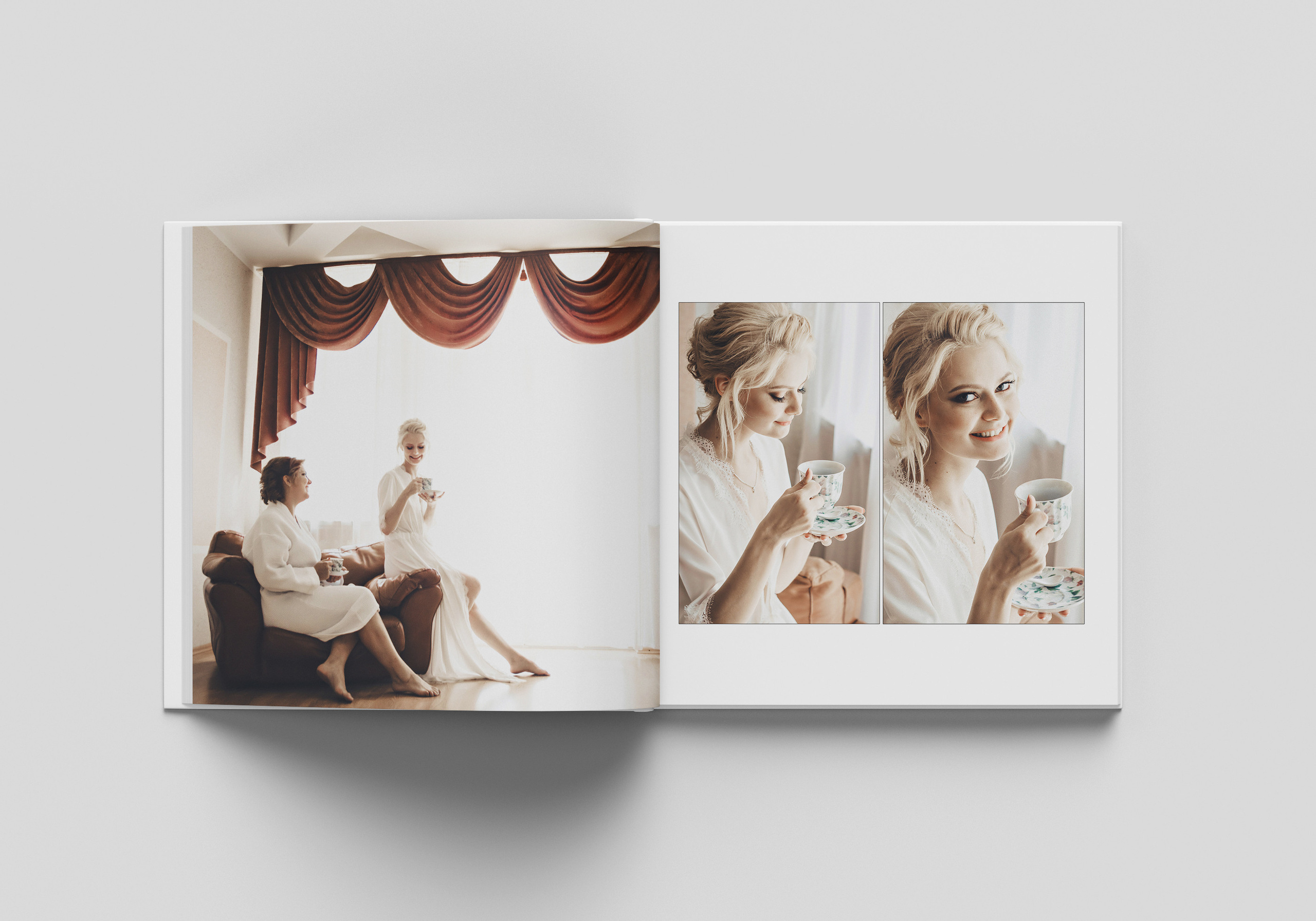 Свадебная фото книга Зотовы. Фотограф Анастасия Крафт