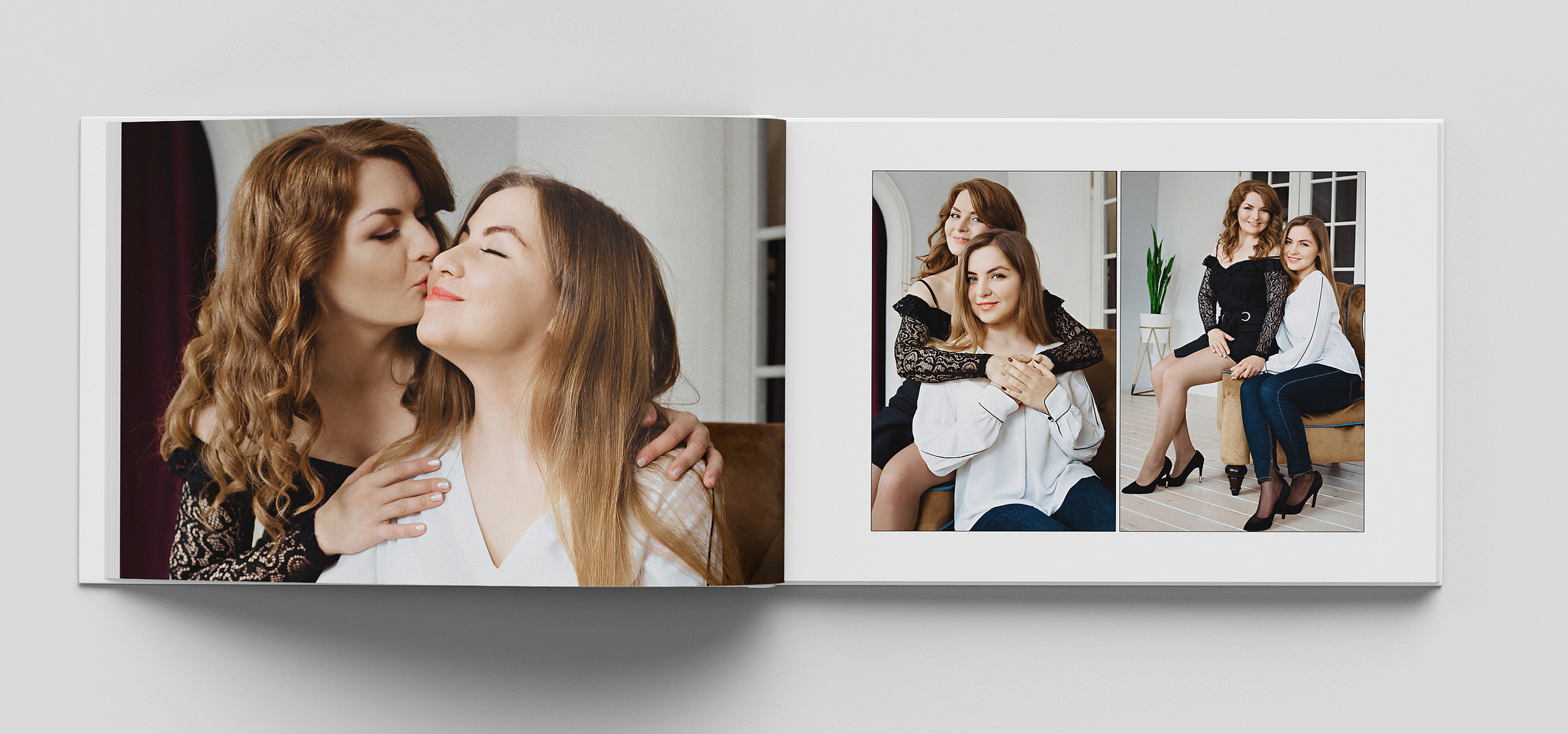 Фото книга «Элина и Елизавета». Фотограф Анастасия Крафт