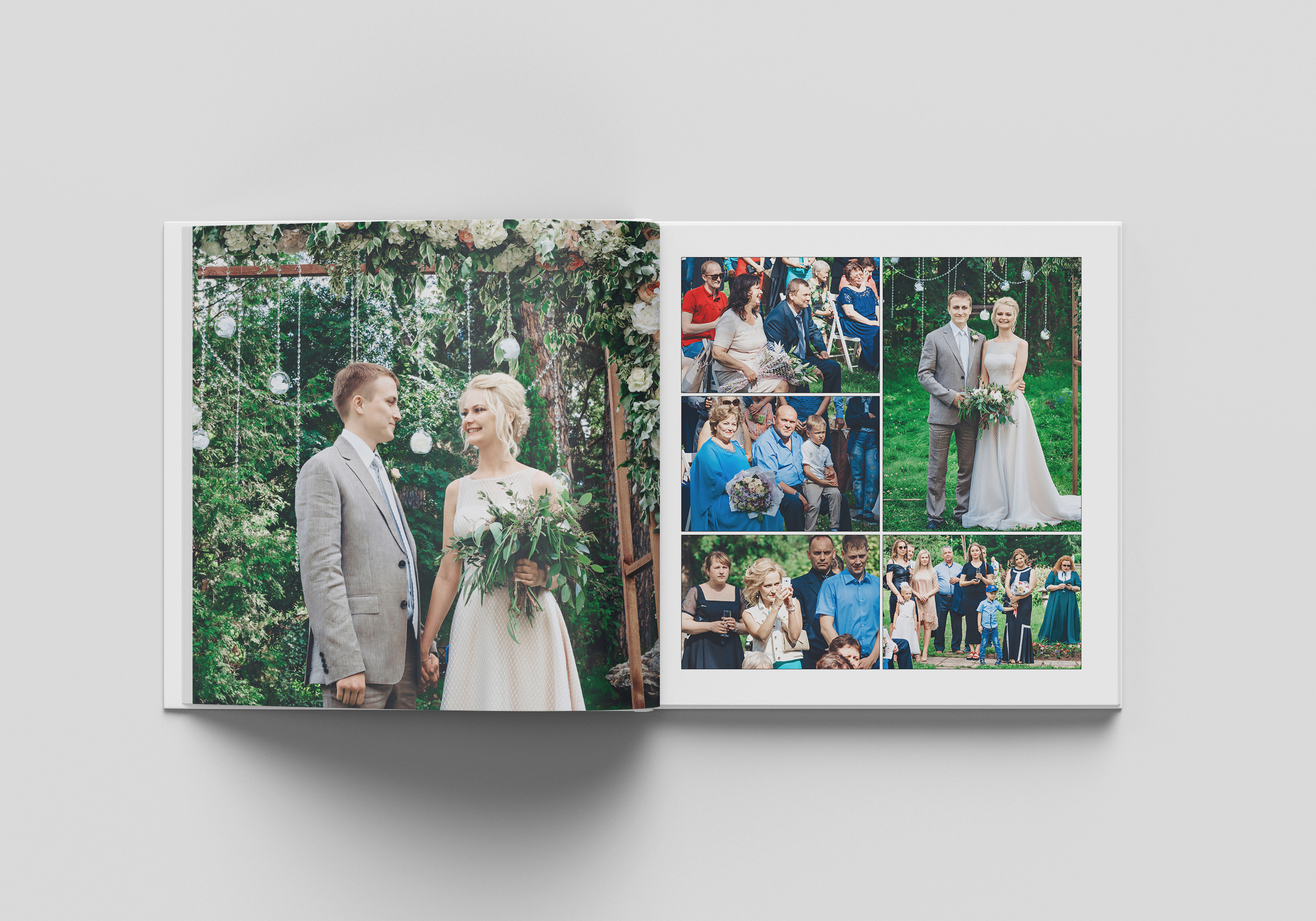 Свадебная фото книга Зотовы. Фотограф Анастасия Крафт