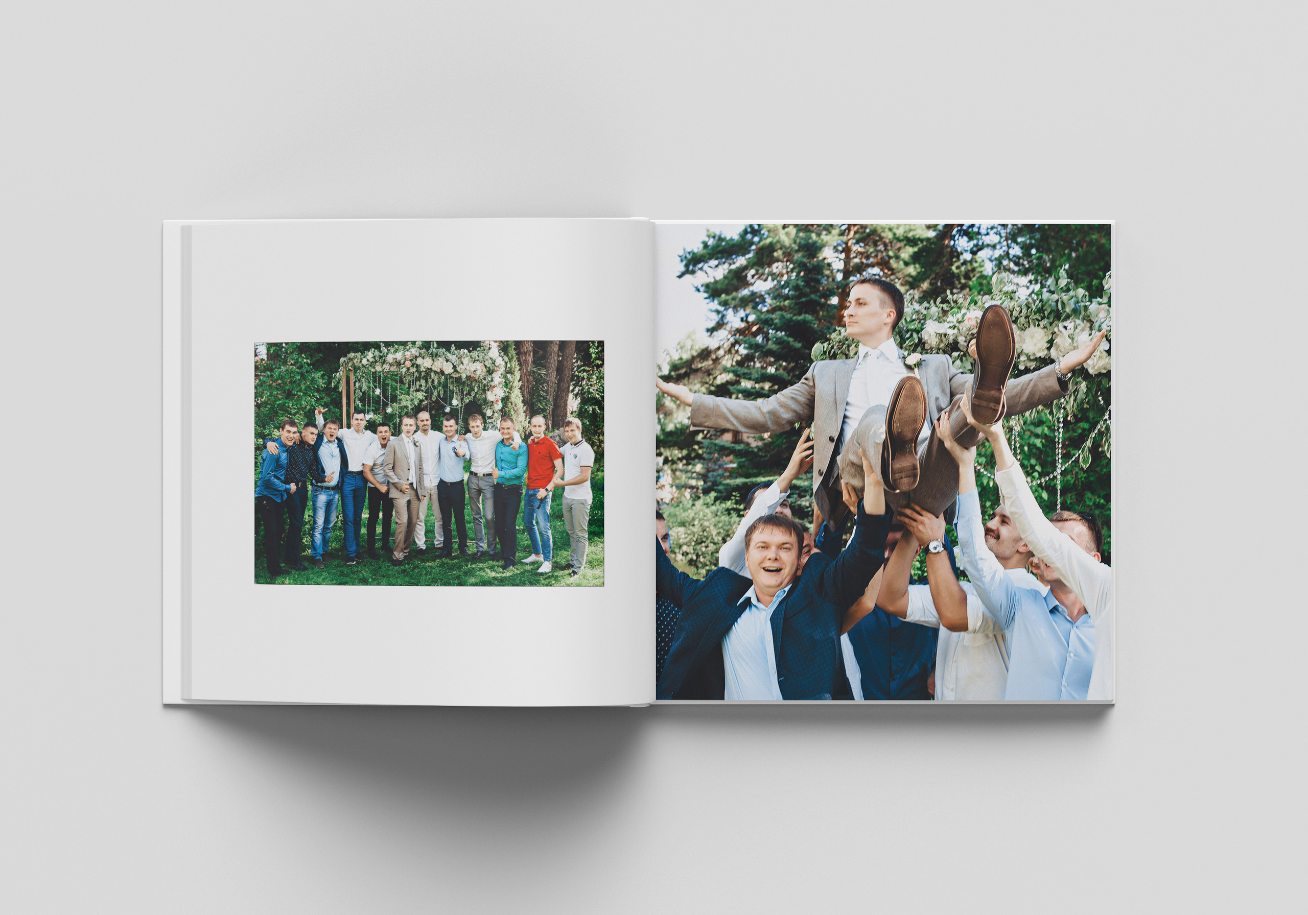 Свадебная фото книга Зотовы. Фотограф Анастасия Крафт