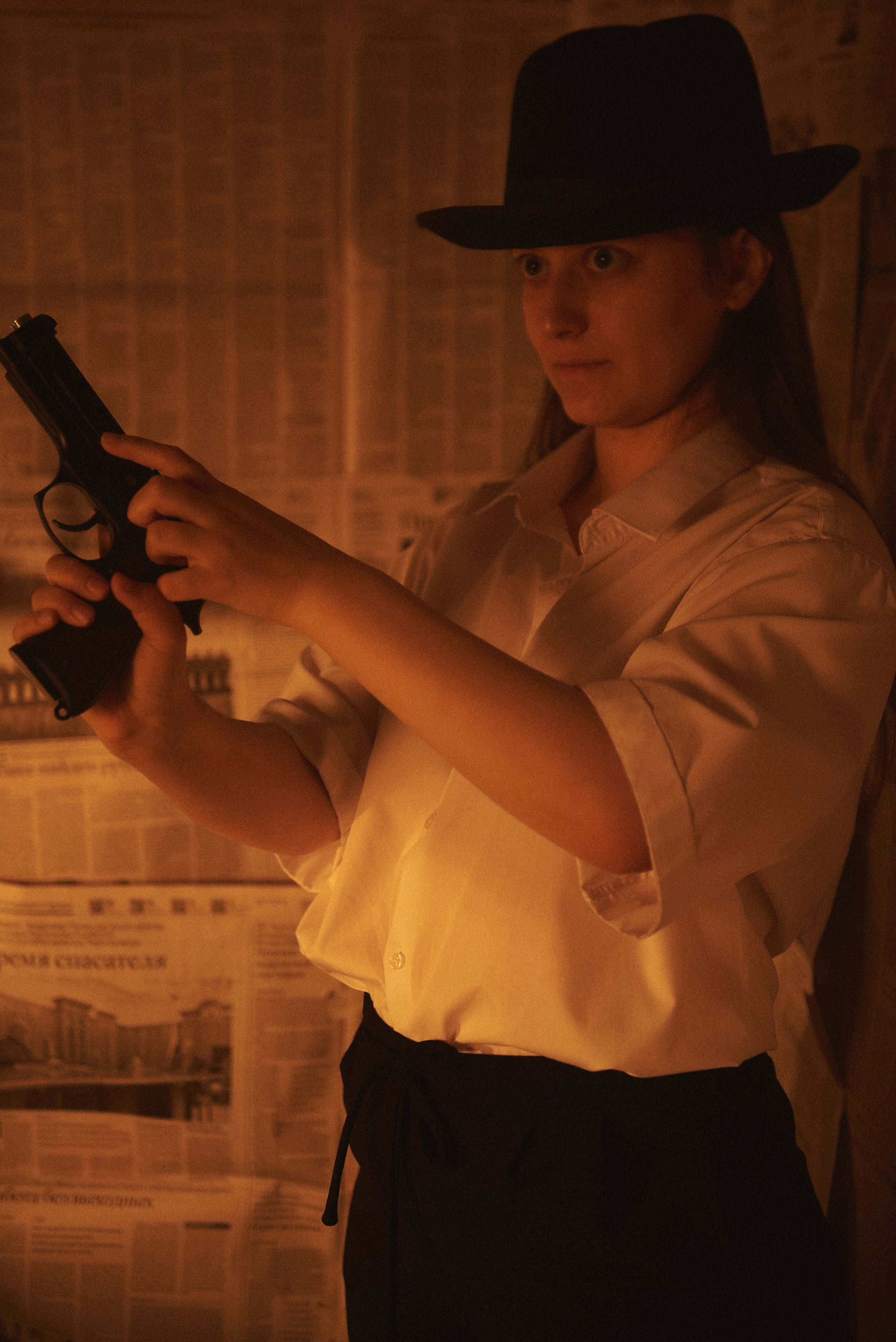 Газетная фотозона. Андрей Винников фотограф в Нижнем Новгороде