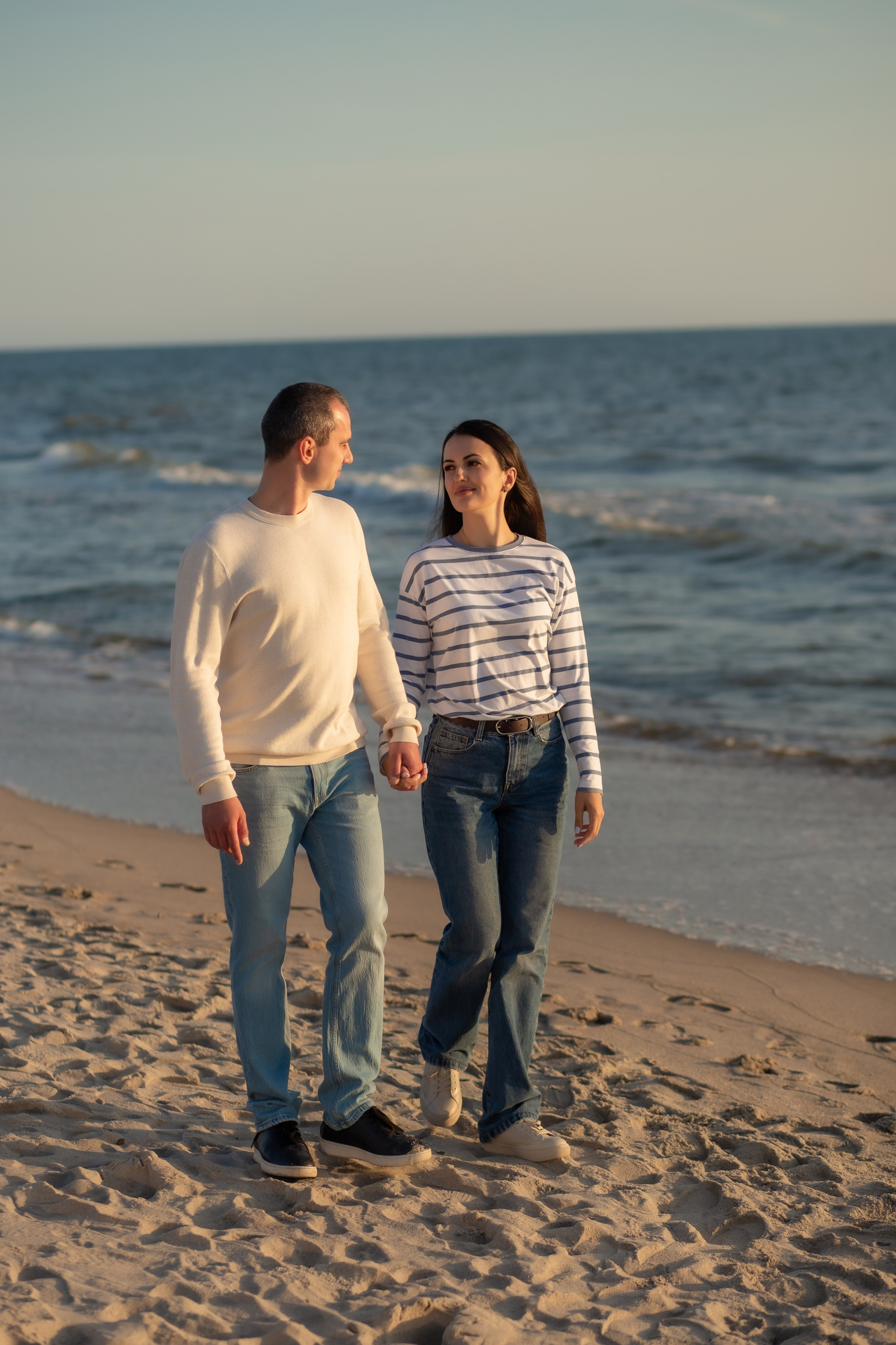 Павел и Татьяна. Закат в Янтарном. Фотограф в Калининграде Решетникова Алина