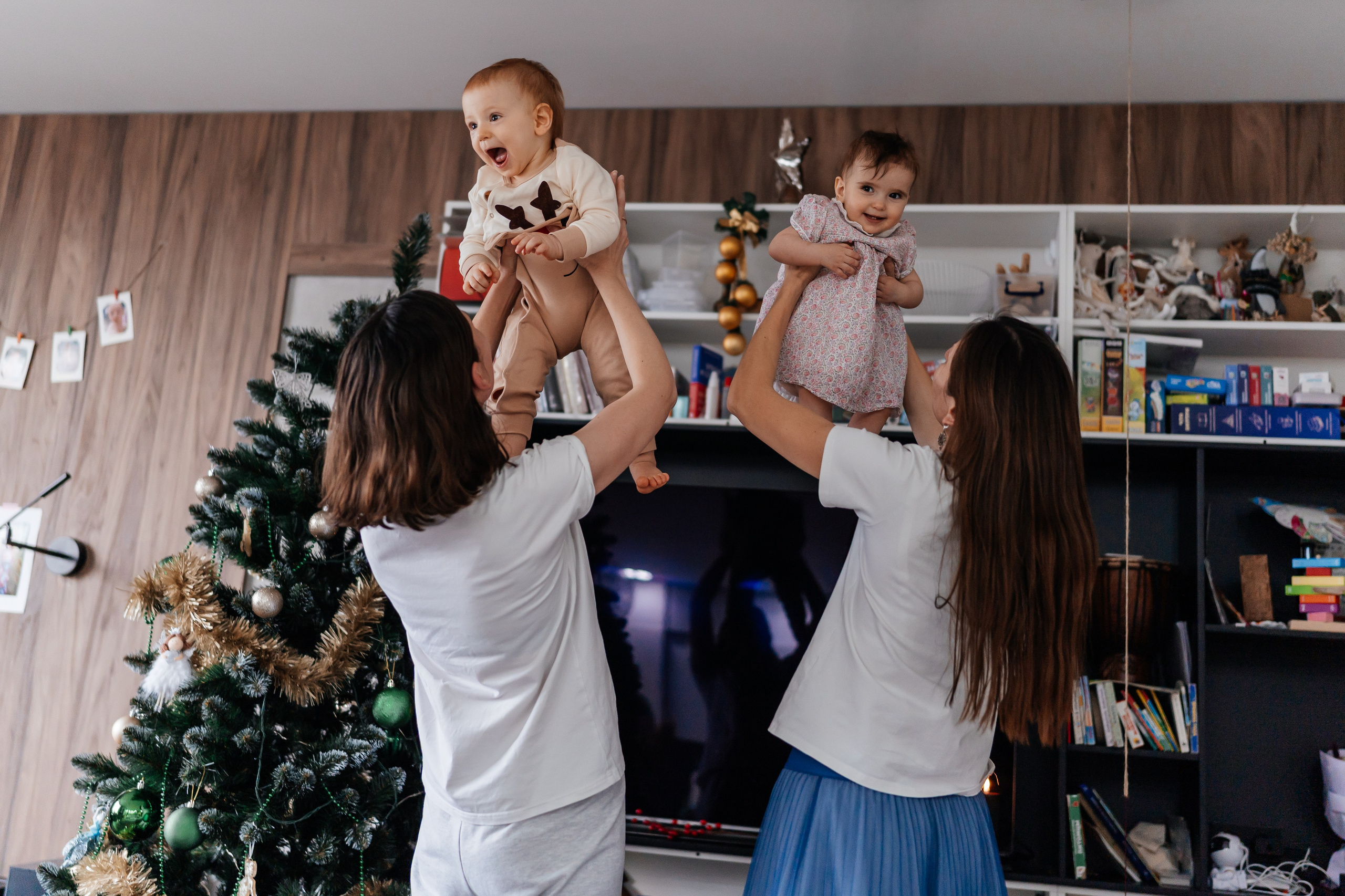 Новогодняя история. Семейный фотограф в Москве Ирина Жур