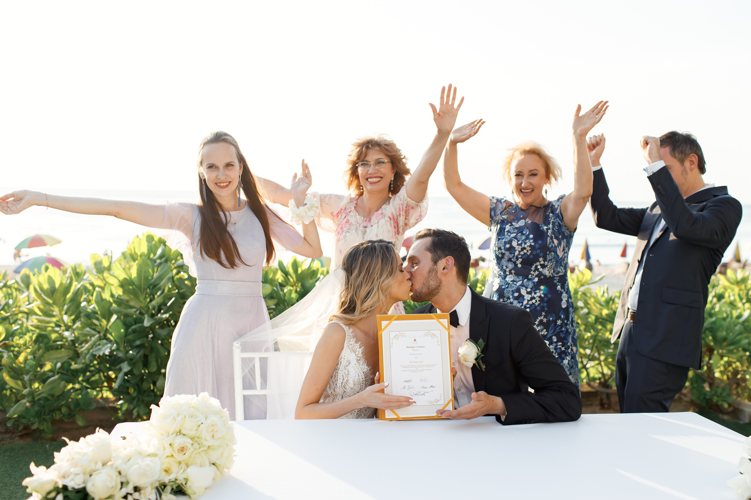 Свадьба в отеле Кататани остров Пхукет. Фотограф на Пхукете в Таиланде