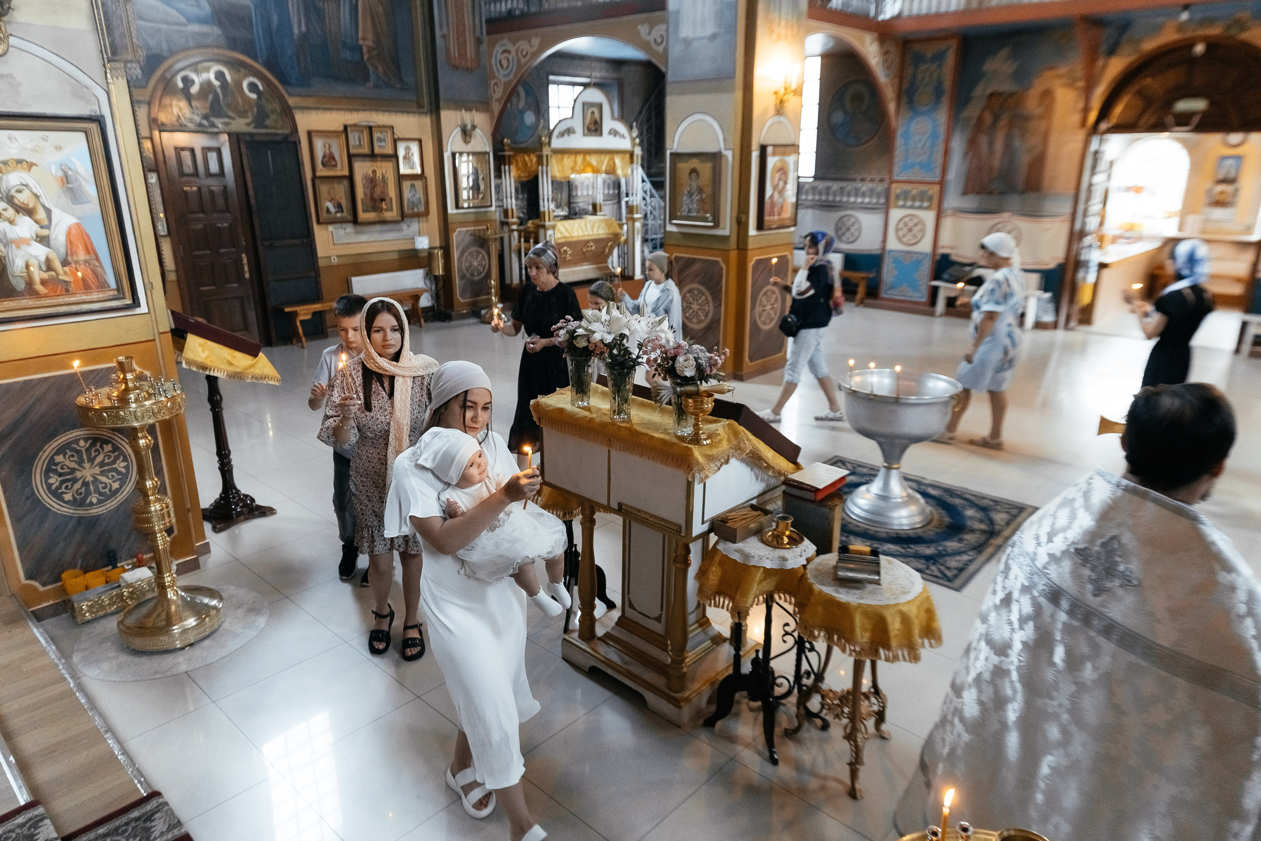 Крестины Миланы. Главная