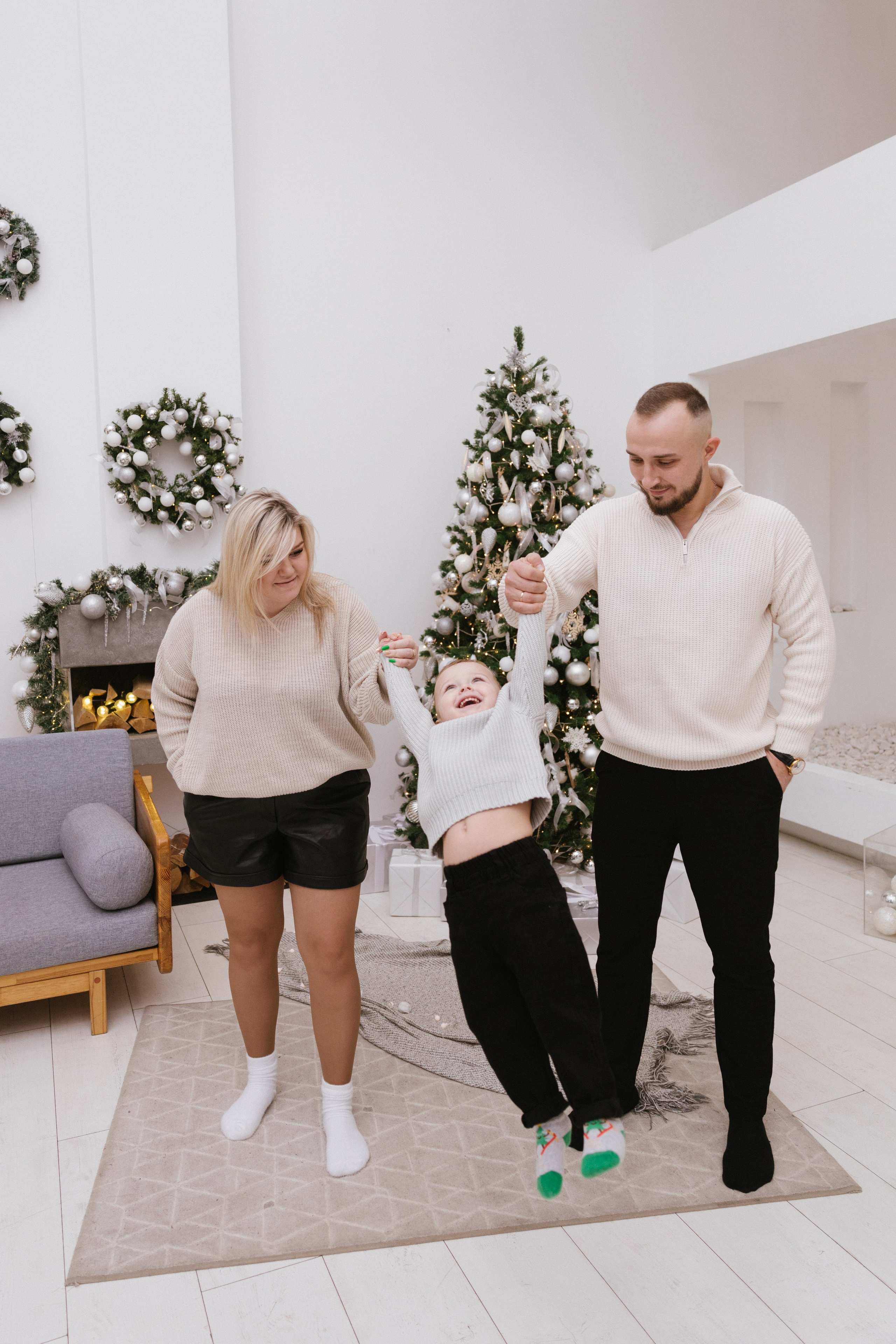 Екатерина, Алексей и Миша. Фотограф Дарья Смирнова