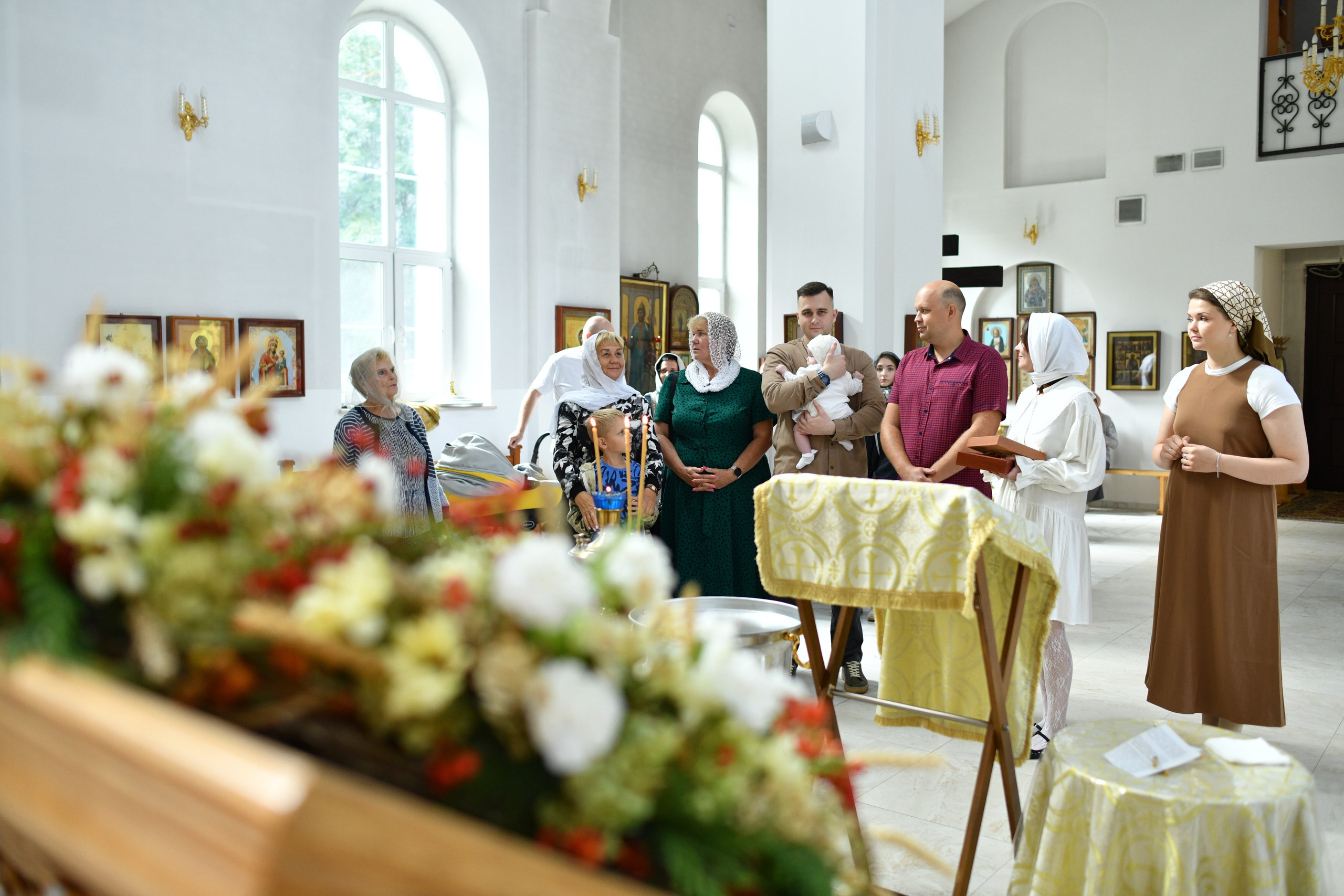 Крещение Марии. Алтуфьево. Свадебный и портретный фотограф в Москве Галина Борисова
