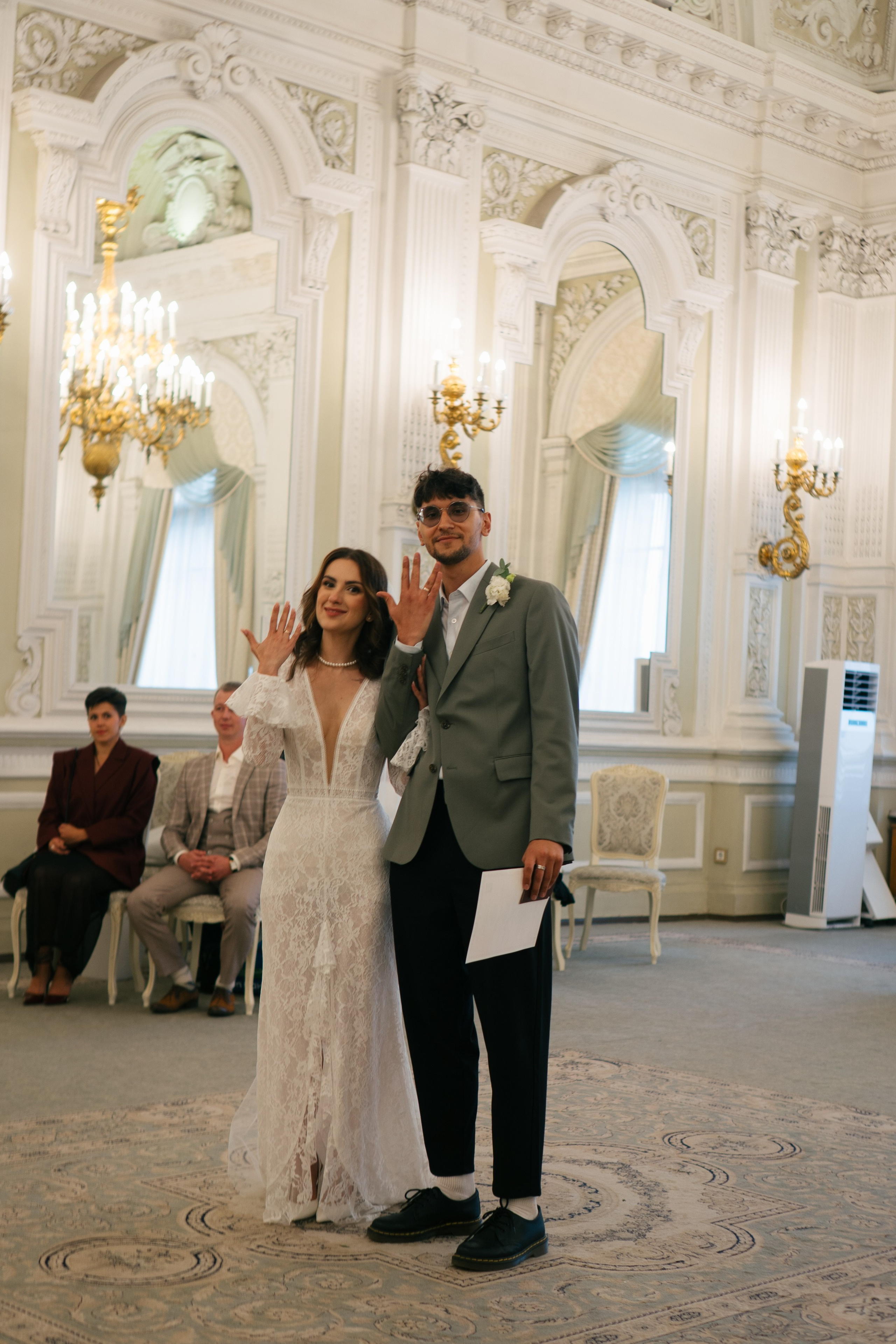 СВАДЕБНАЯ СЬЕМКА В ПЕРВОМ ДВОРЦЕ БРАКОСОЧЕТАНИЯ. Профессиональный фотограф, Санкт-Петербург — Виктория Богомолова