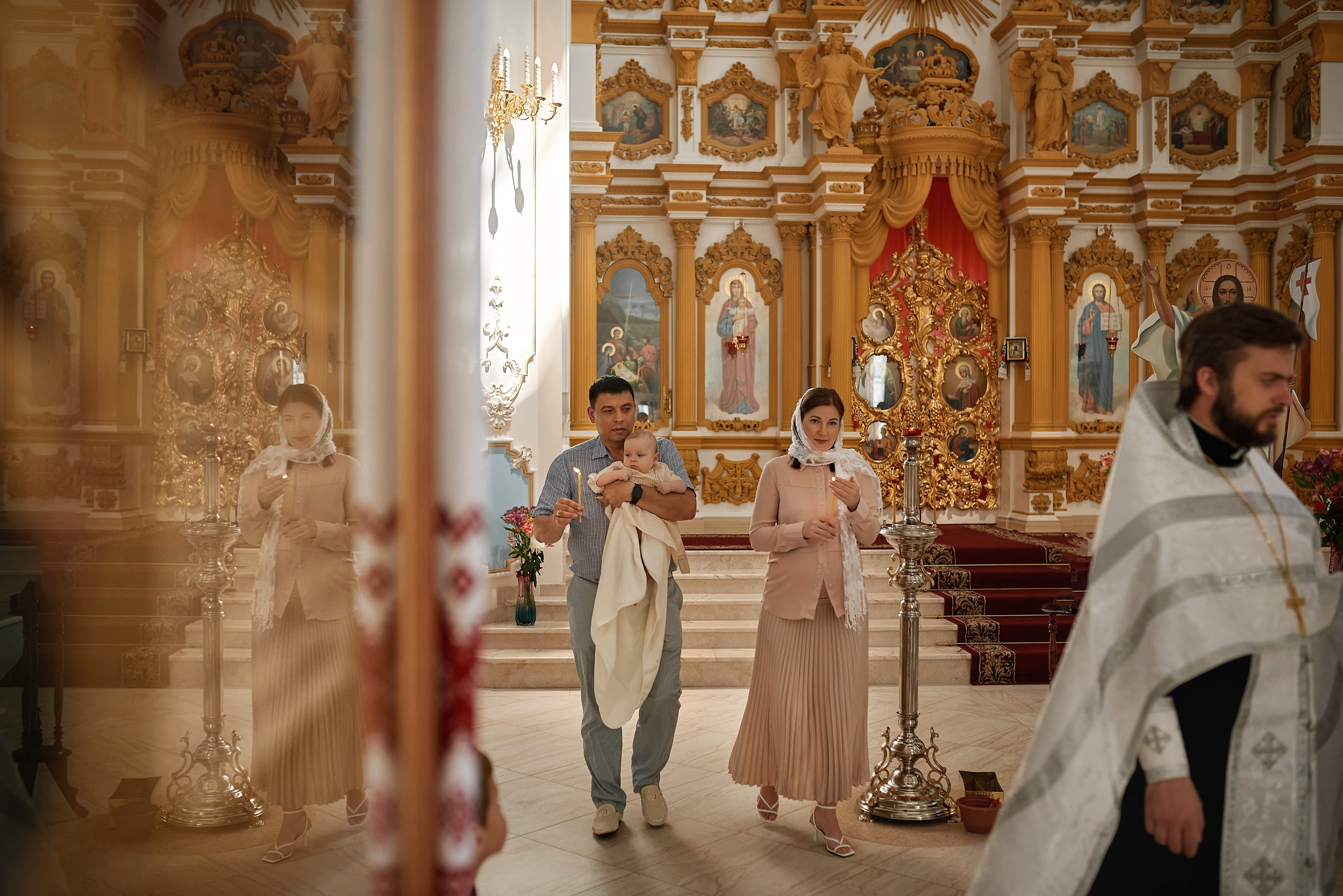 Крещение Александра Храм Святой Троицы г. Батайск. Семейный фотограф в Ростове-на-Дону Татьяна Литвинова