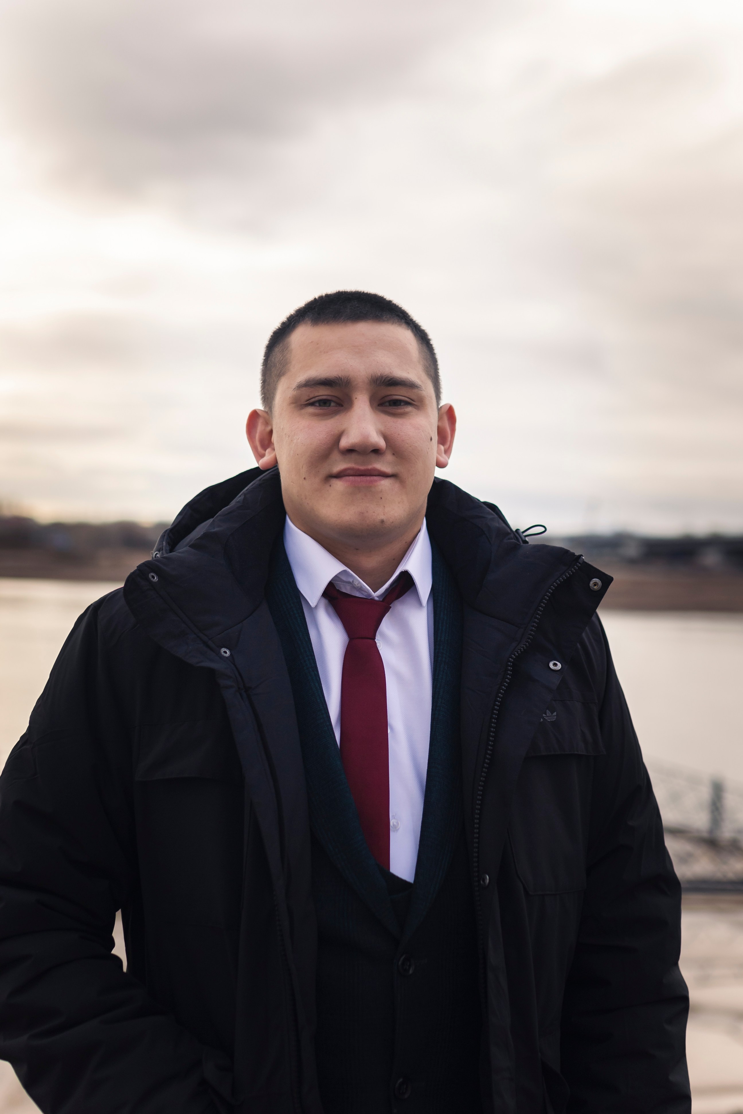 Фото на берегу реки Белой 