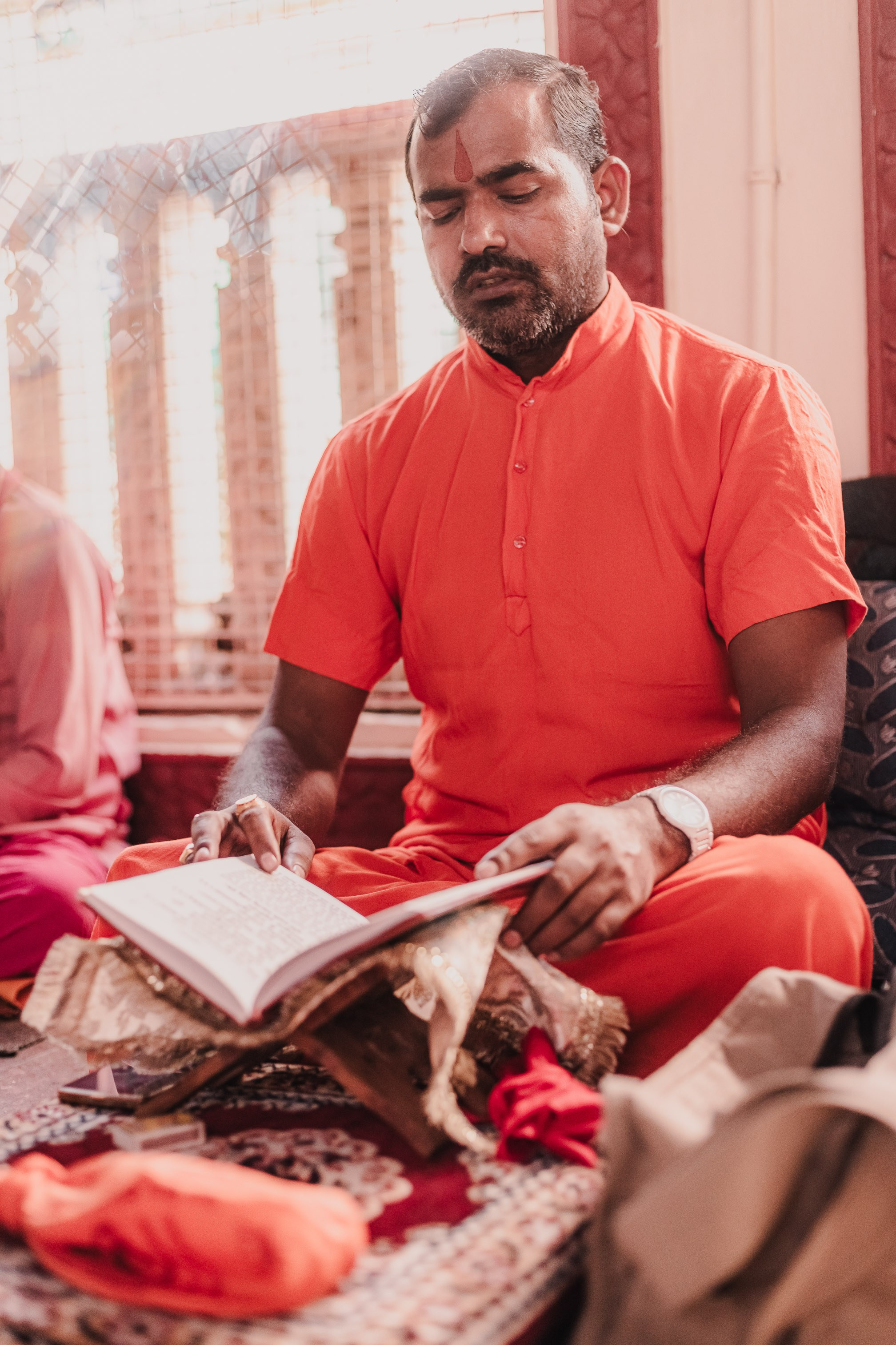 Devraha Baba Ji Ashram in Vrindavan. Мариам Багдасарян